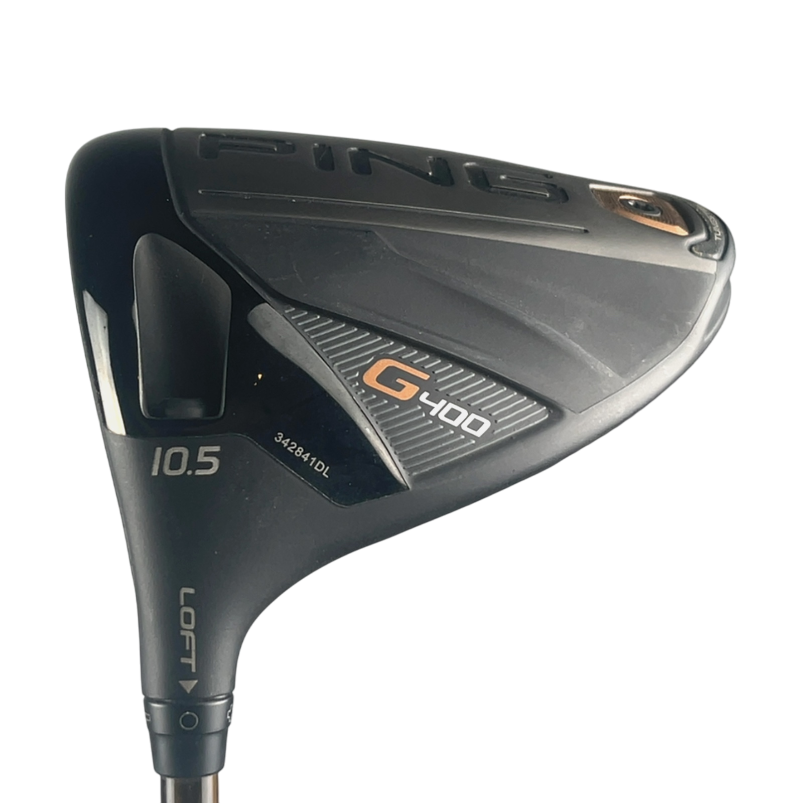 Venstre PING G400 Driver / Flex Stiff / Loft 10.5