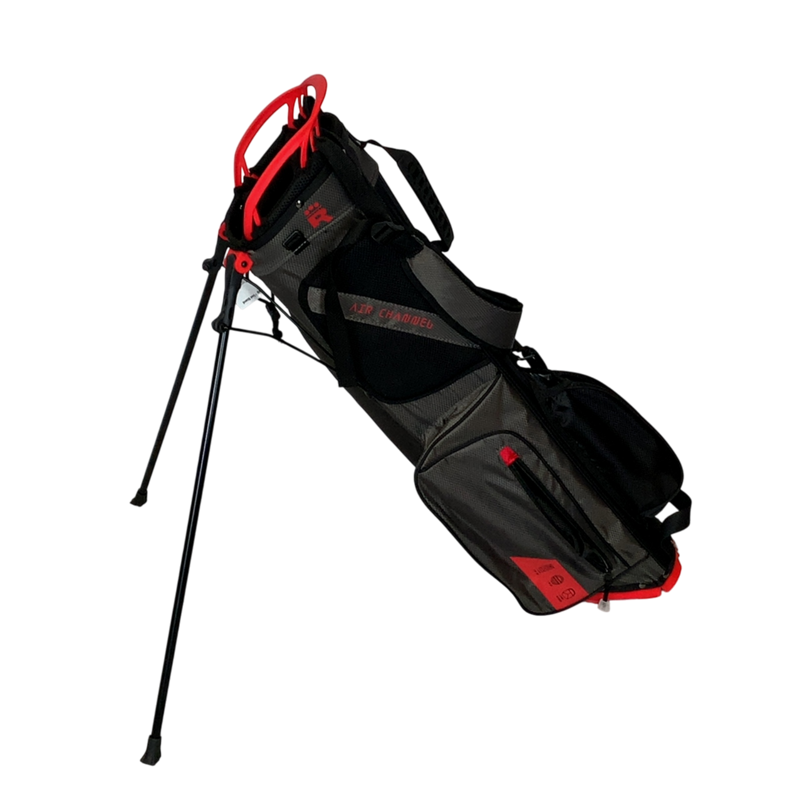 Elrey Golftaske / 4-Rum / Sort