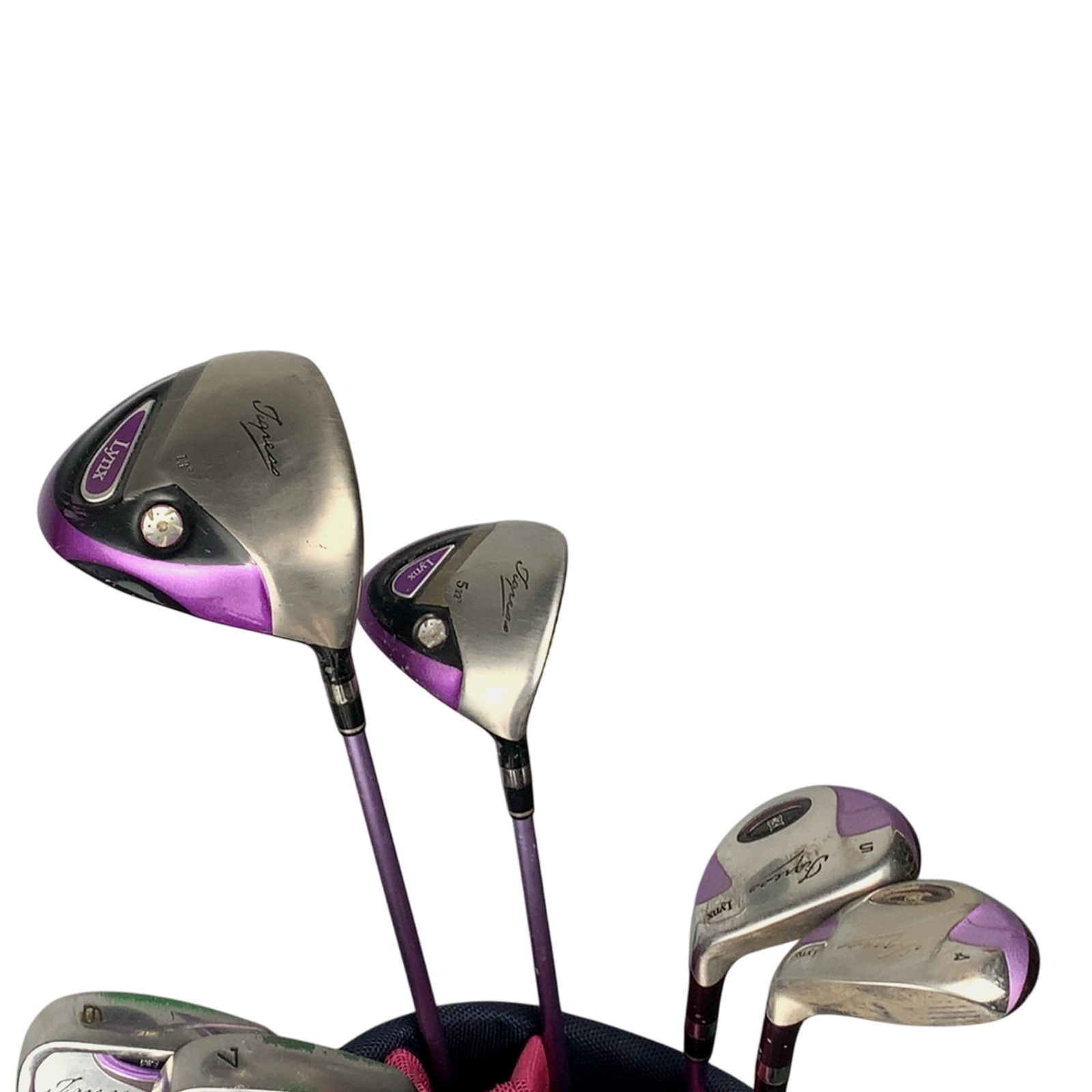 Lynx Tigress Komplet Sæt Med Bag / 6-PW+SW / Flex Ladies / Grafit