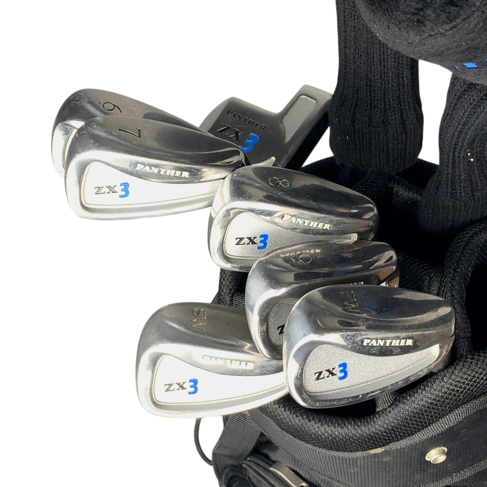 Panther ZX3 Komplet Sæt Med Bag / 6-PW+SW / Flex Regular / Grafit
