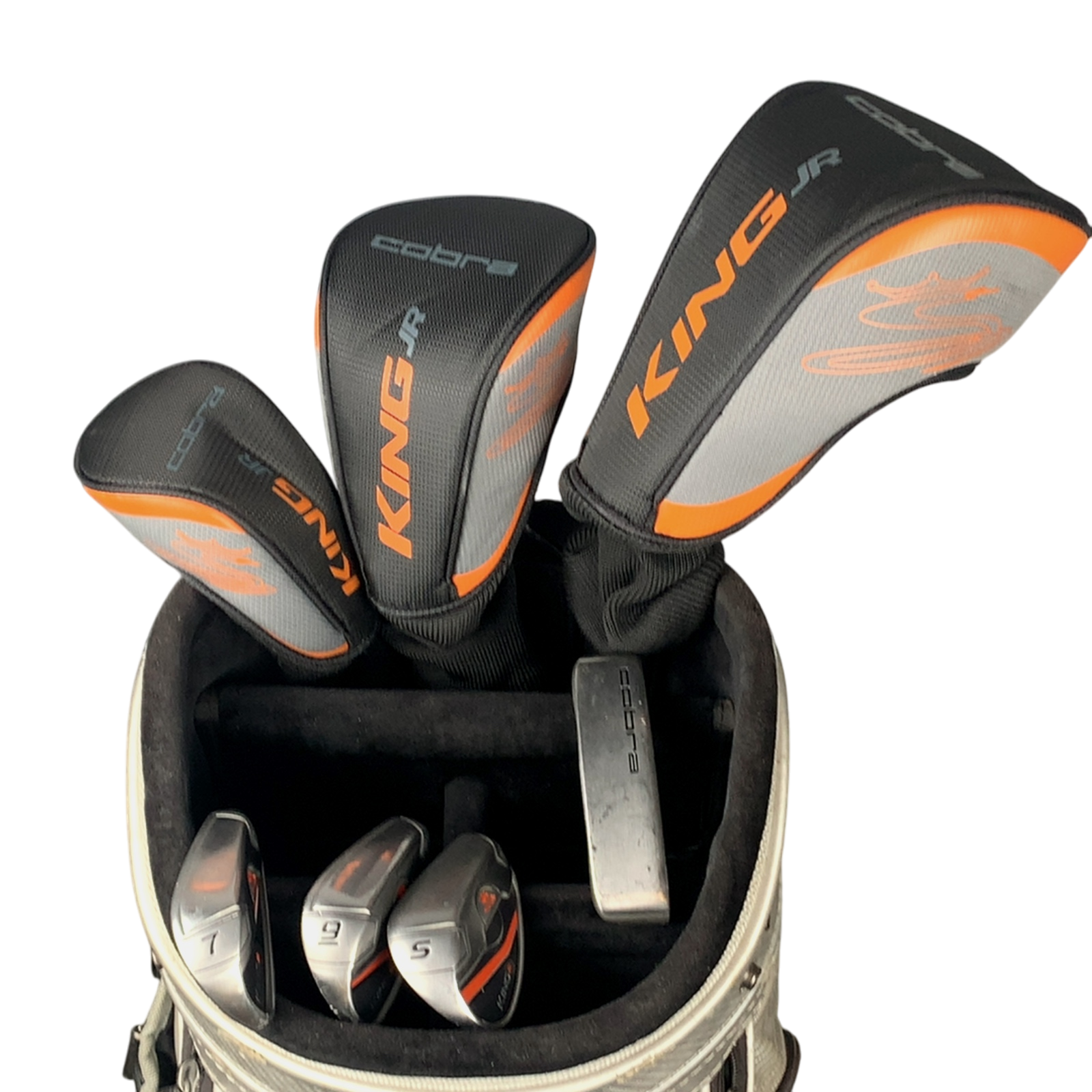 Cobra King Jr. Komplet Sæt Uden Bag / 7+9+SW / Flex Junior / Grafit
