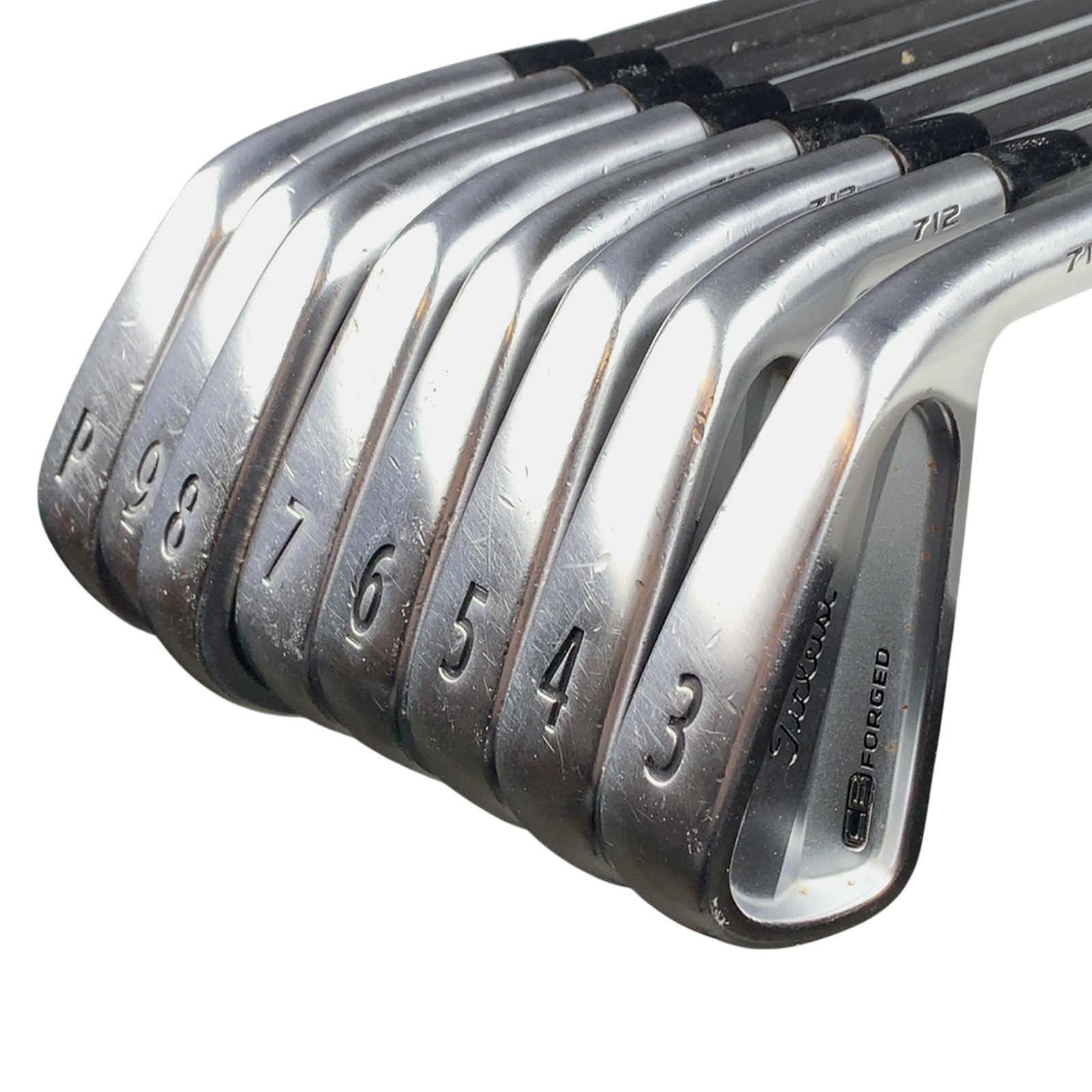 Titleist CB 712 Jernsæt / 3-PW / Flex Stiff / Stål