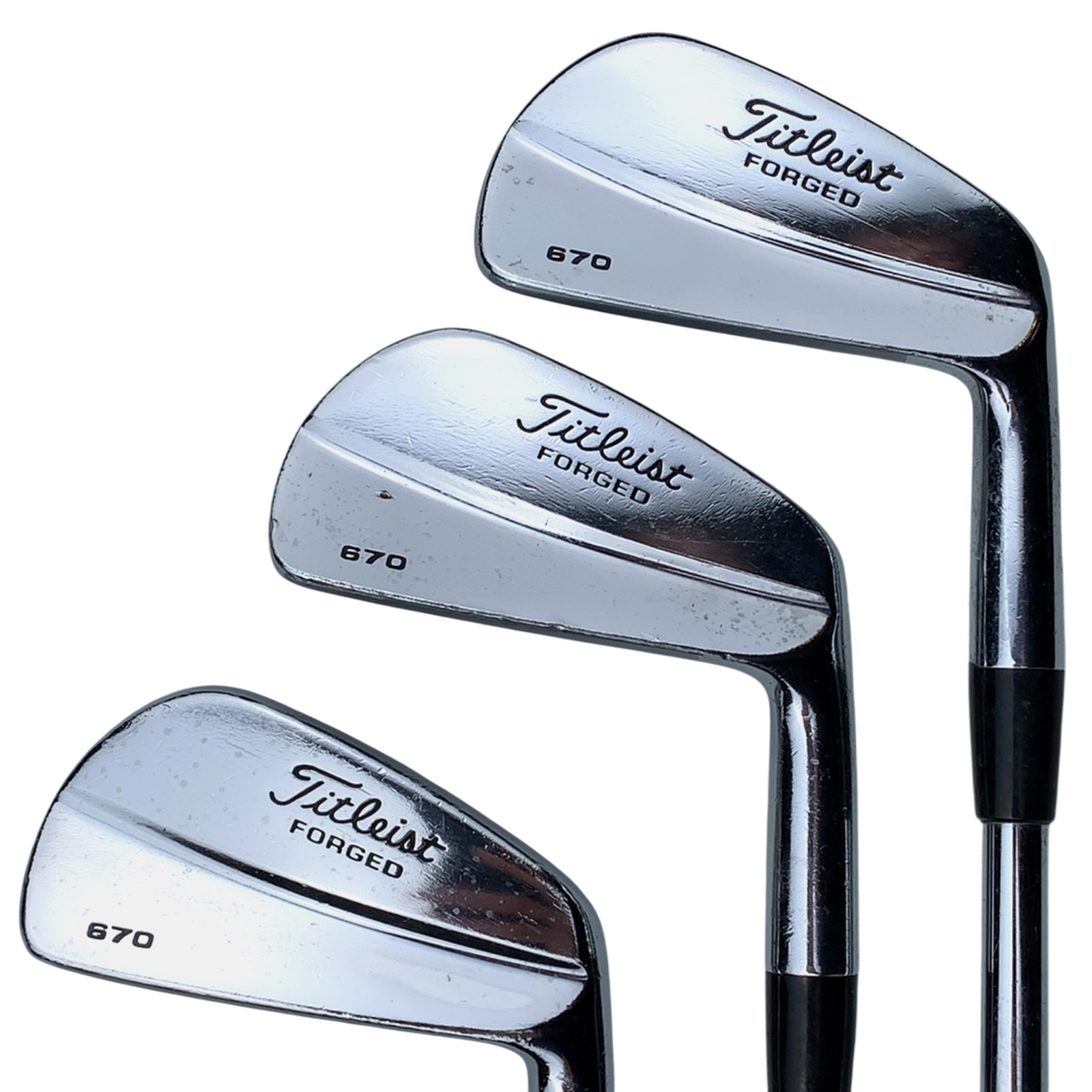 Titleist 670 MB Jernsæt / 3-PW / Flex Stiff / Stål
