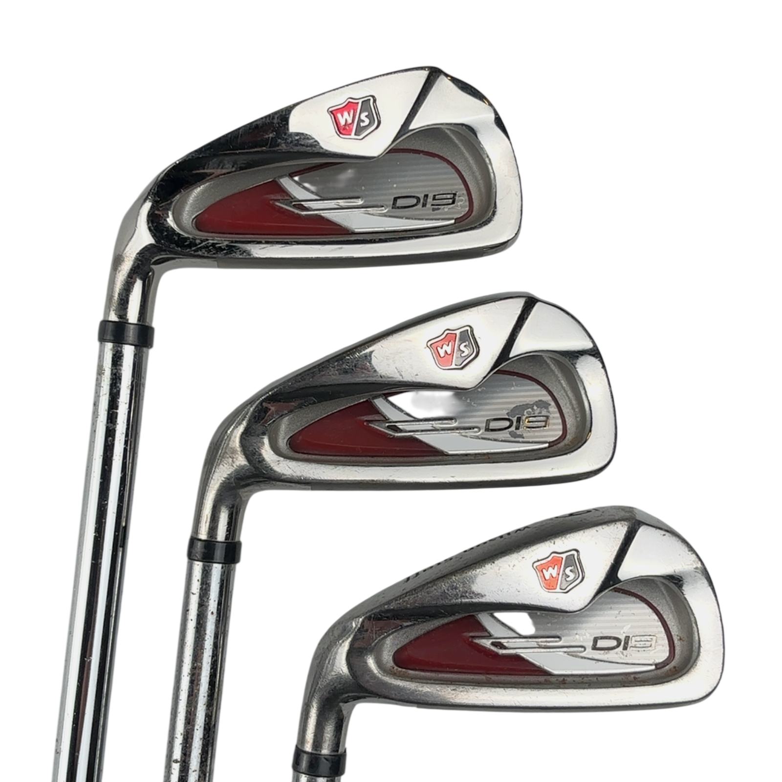 Venstre Wilson DI9 Jernsæt / 4-PW+SW / Flex Uniflex / Stål