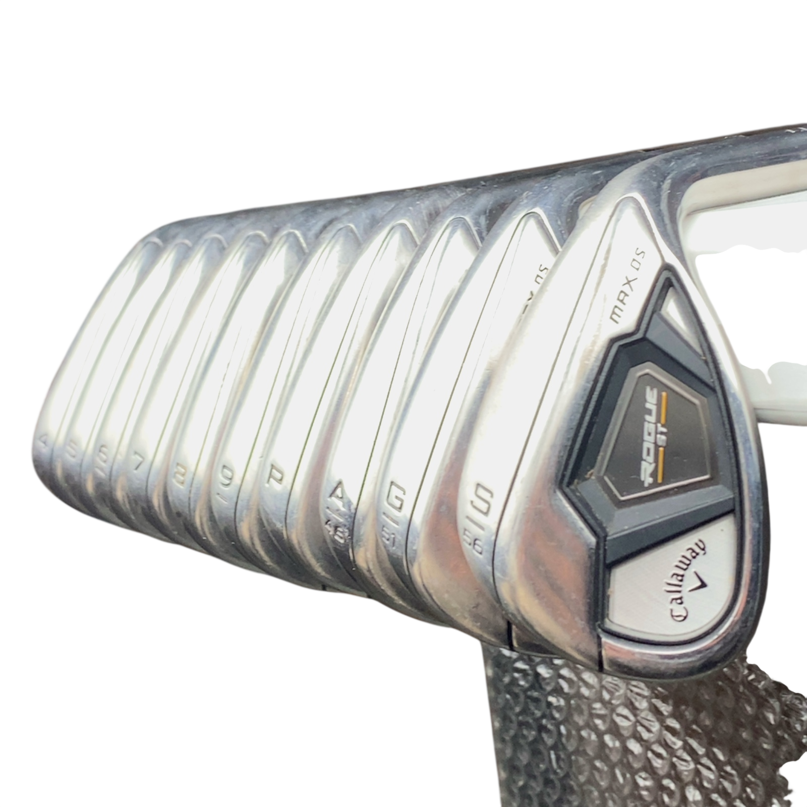 Callaway Rogue ST Max OS Jernsæt / 4-PW+AW+GW+SW / Flex Regular / Stål