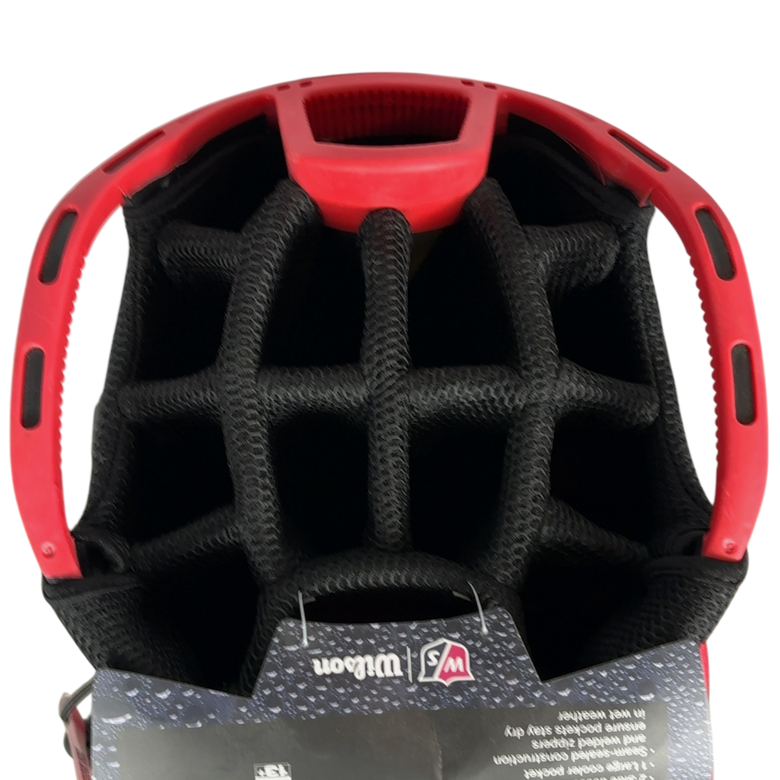 Wilson Staff Exo Dry Golf Tasche / 14-Way / Rot