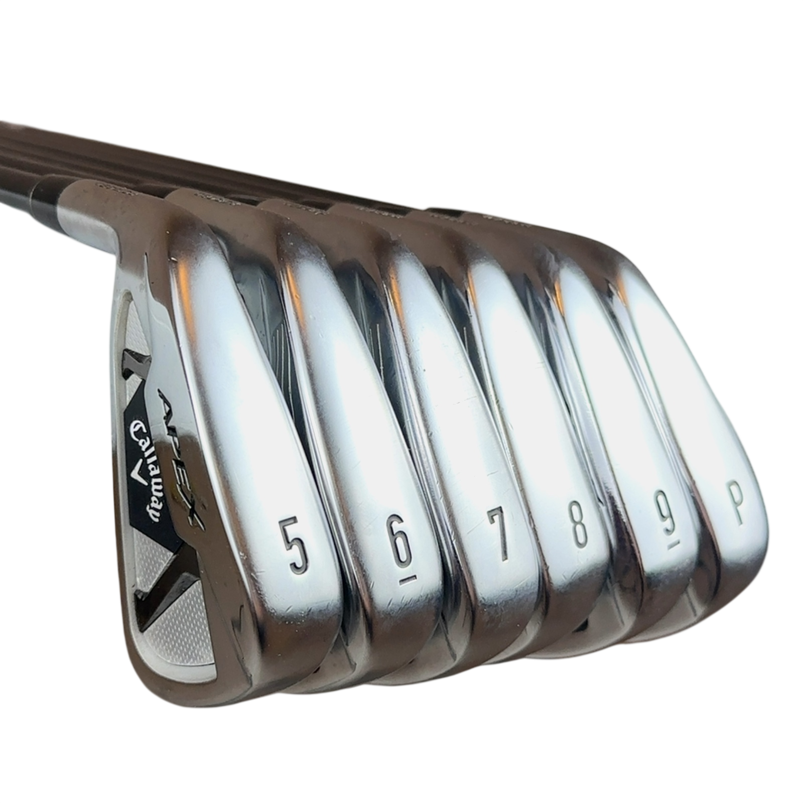Venstre Callaway Apex 2021 Jernsæt / 5-PW / Flex Regular / Grafit