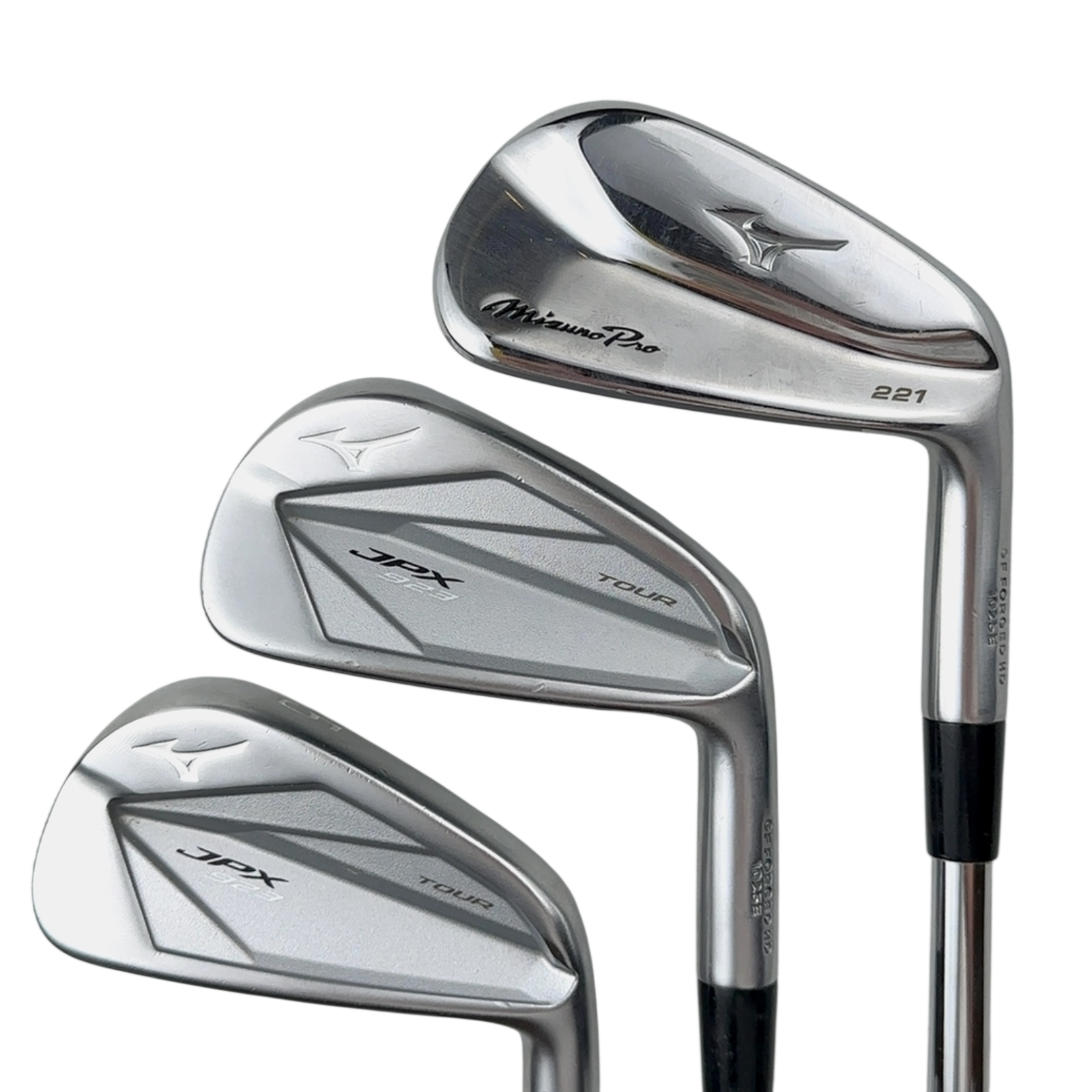 Mizuno Pro 221 / JPX 923 Tour Jernsæt / 5-PW / Flex X-Stiff / Stål
