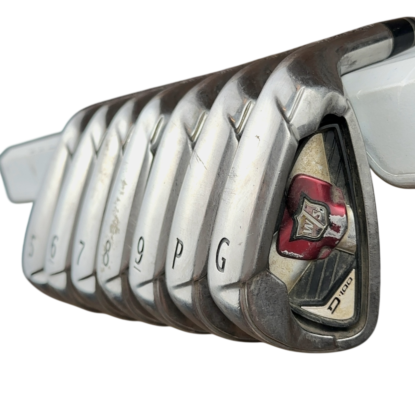 Wilson Staff D100 Jernsæt / 5-PW+GW / Flex Regular / Stål