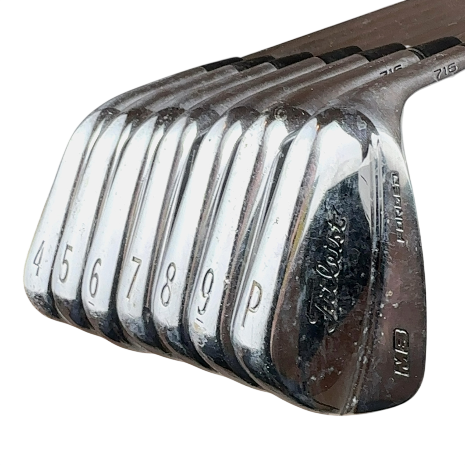 Titleist CB/MB 716 Forged Jernsæt / 4-PW / Flex Stiff / Stål