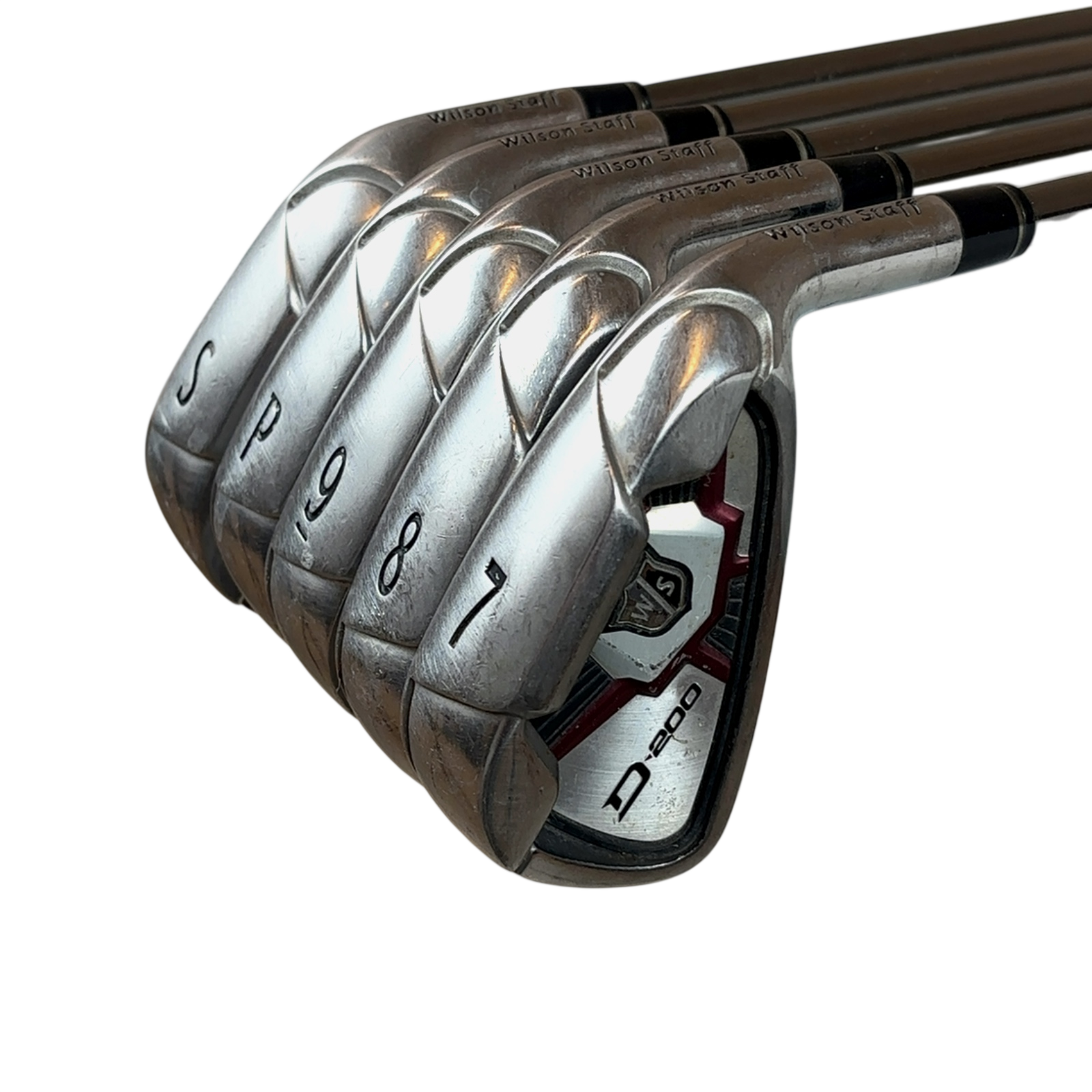 Wilson D200 Jernsæt / 7-PW+SW / Flex Regular / Grafit