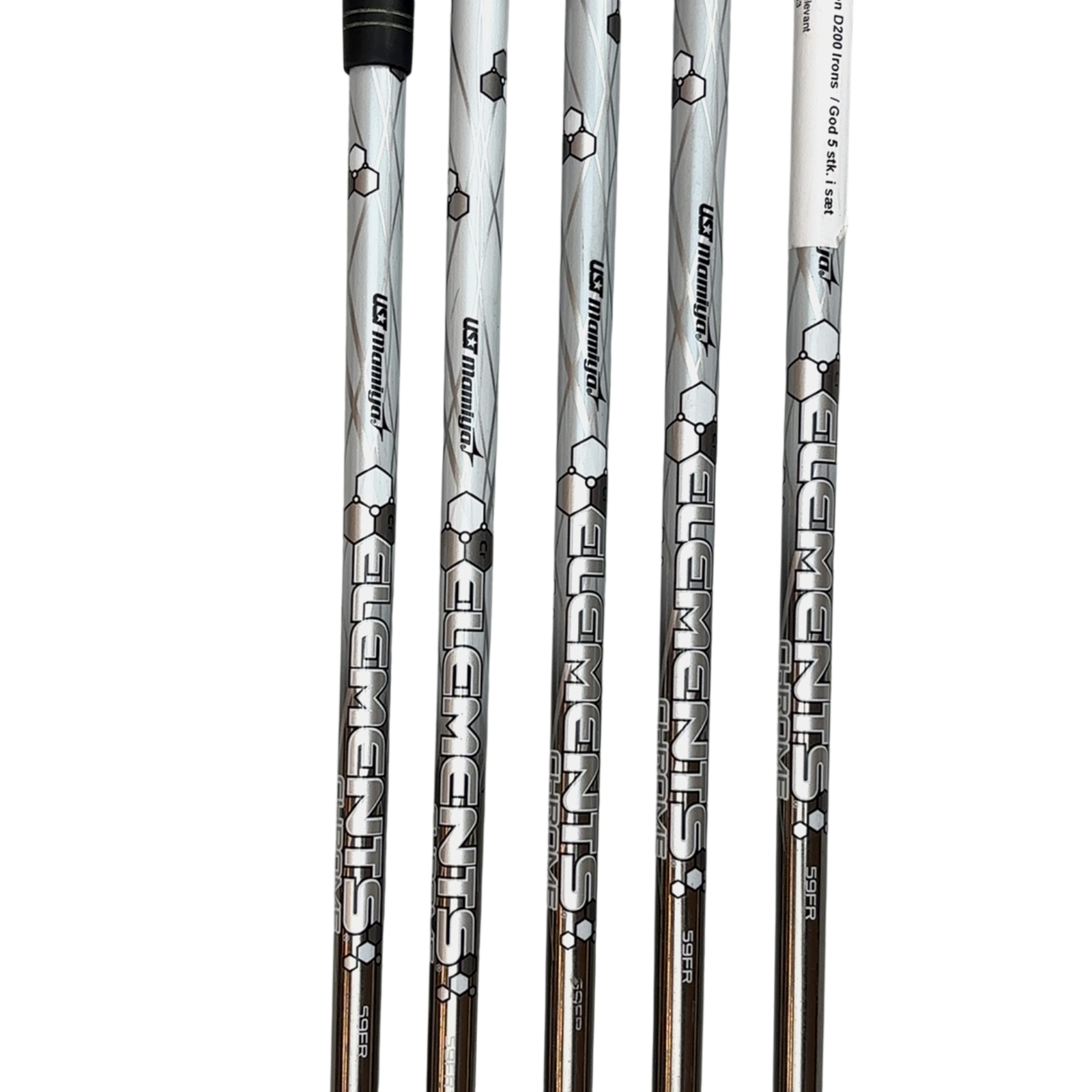 Wilson D200 Jernsæt / 7-PW+SW / Flex Regular / Grafit