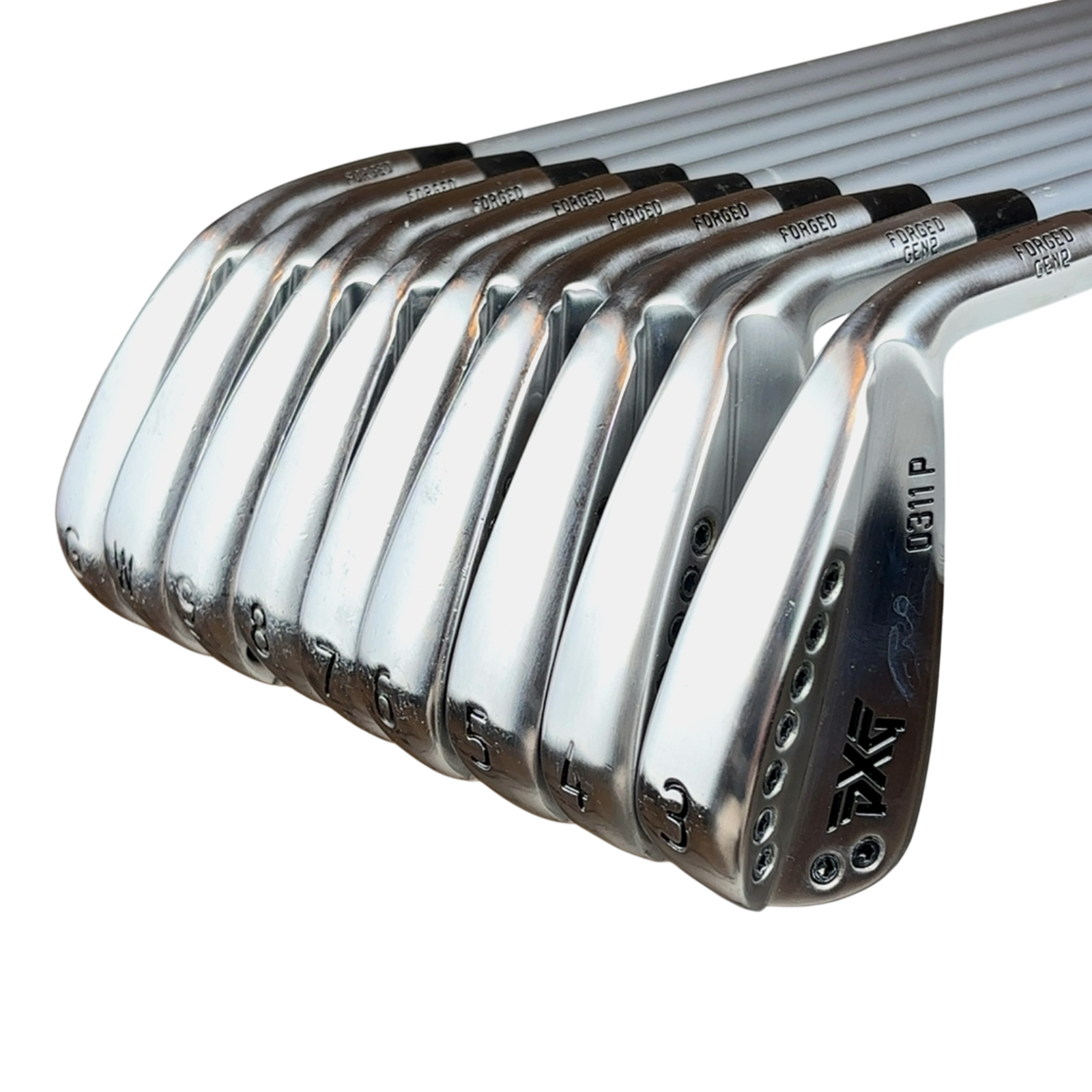 PXG 0311P Gen 2 Jernsæt / 3-PW+GW / Flex A-flex / Grafit