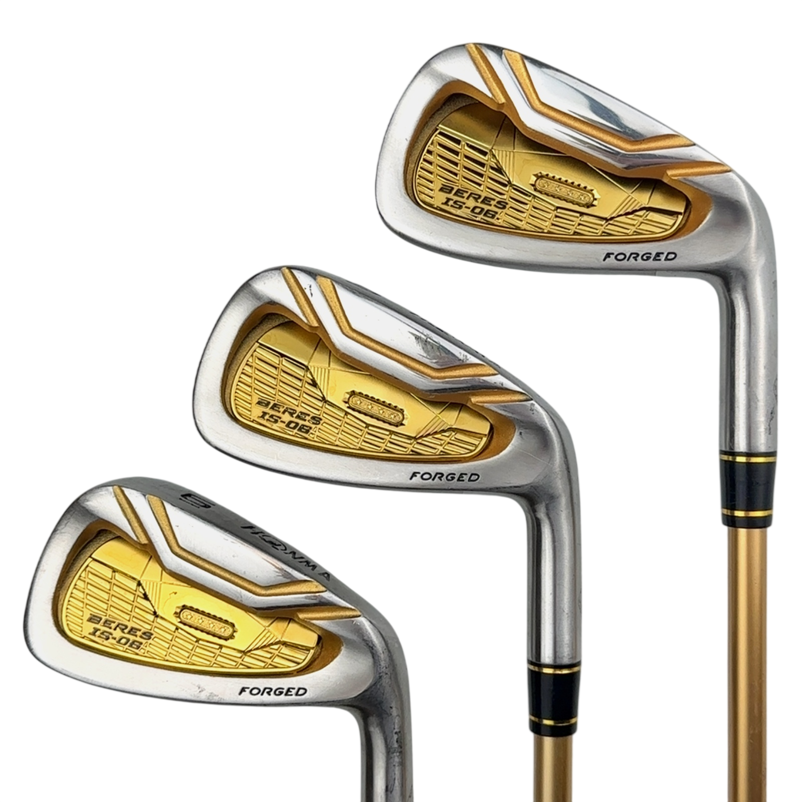 Honma Beres IS-06 Jernsæt / 4-PW+AW+GW+SW / Flex Regular / Grafit