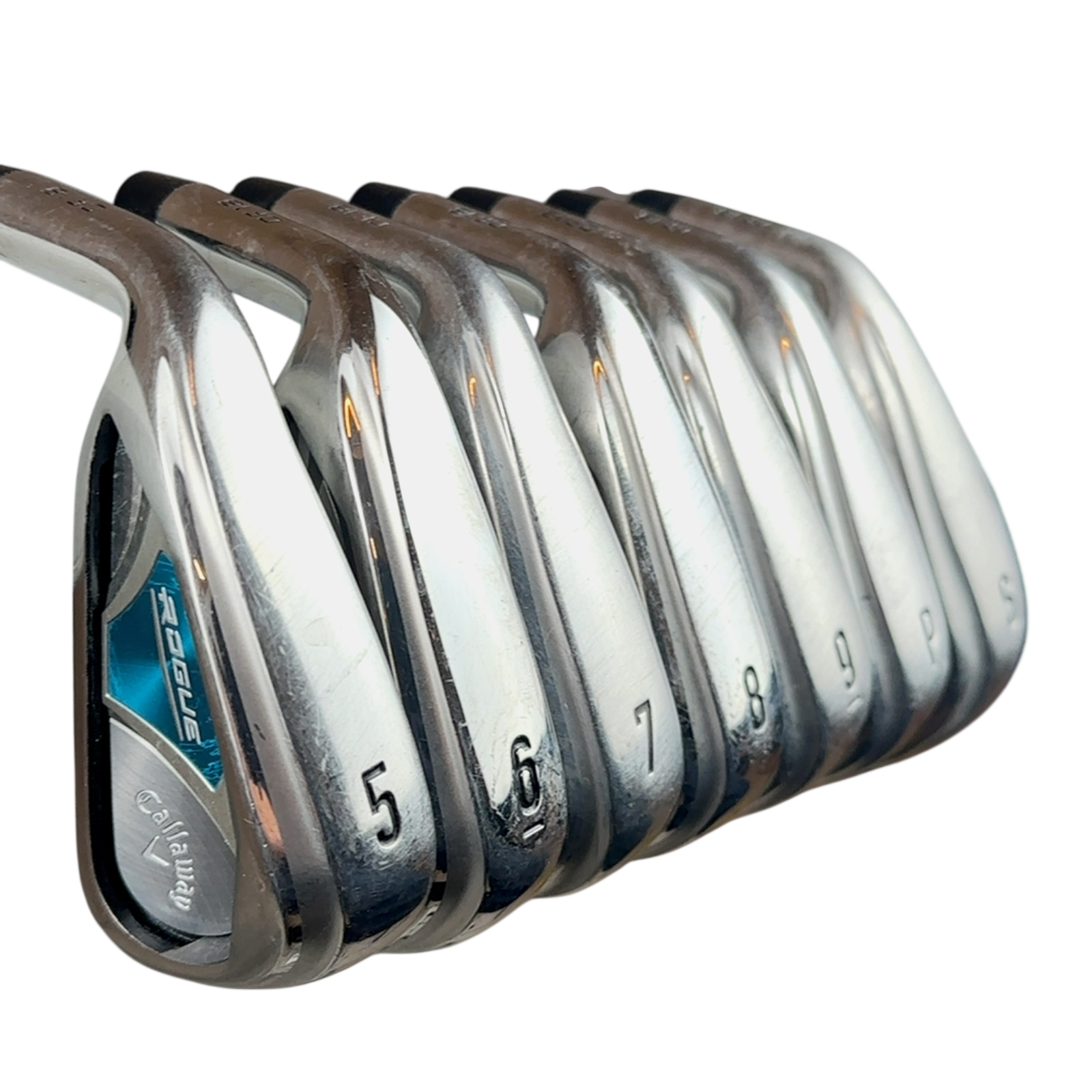 Venstre Callaway Rogue CF18 Jernsæt / 5-PW+SW / Flex Ladies / Grafit