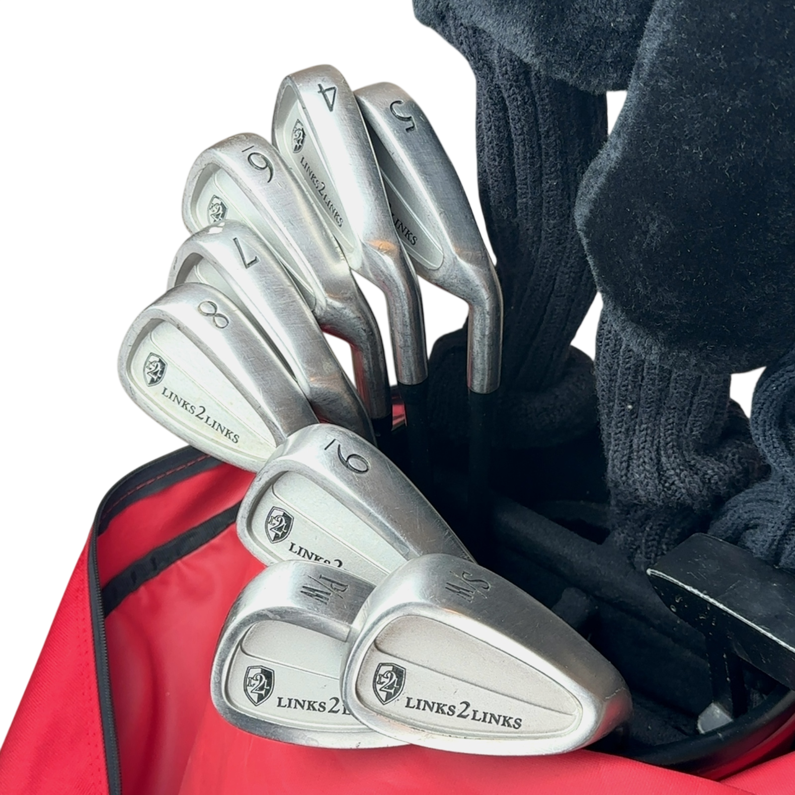 Links2Links L2L Komplet Sæt Med Bag / 4-PW+SW / Flex Regular / Grafit