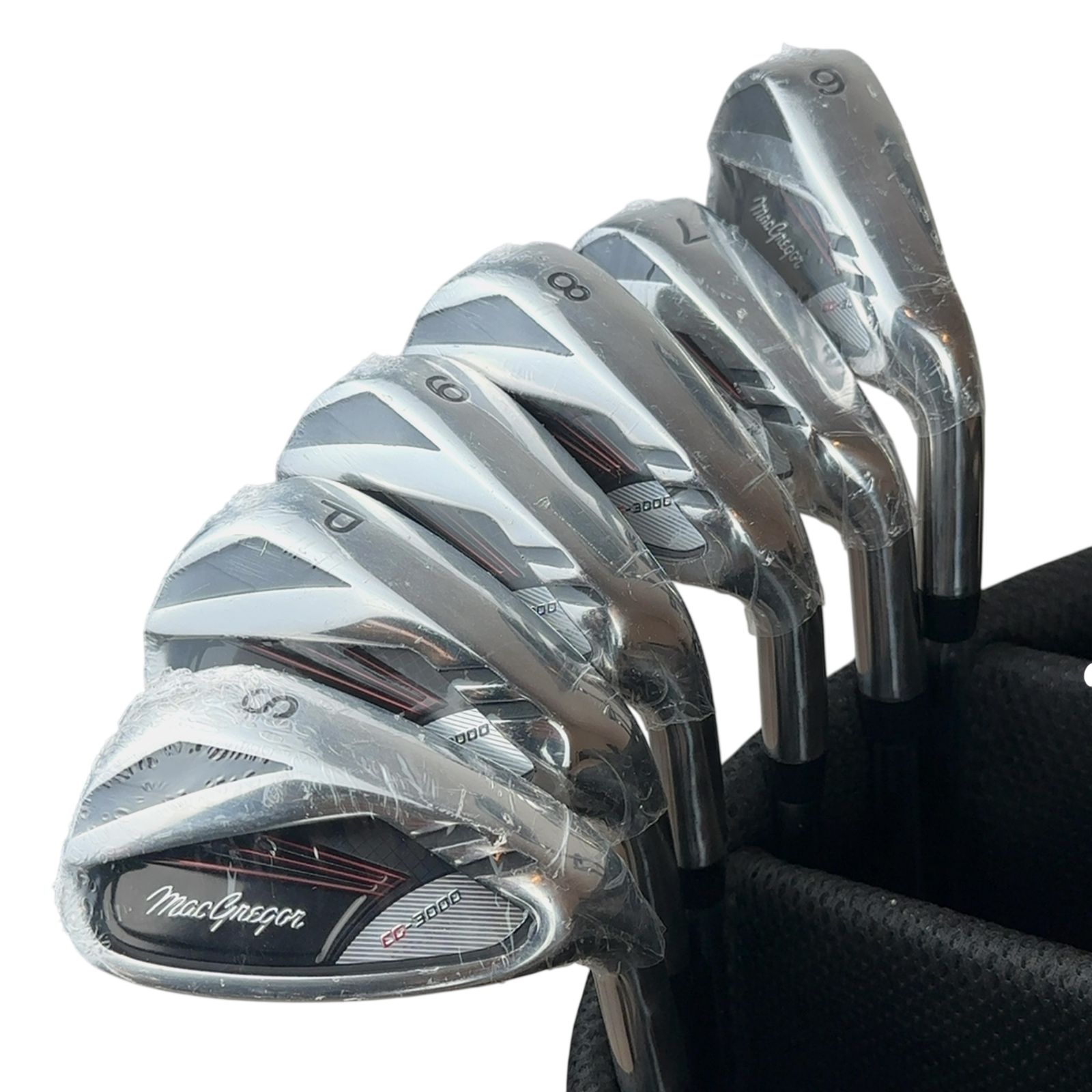 MacGregor CG-3000 Komplet Sæt Med Bag / 6-PW+SW / Flex Regular / Stål