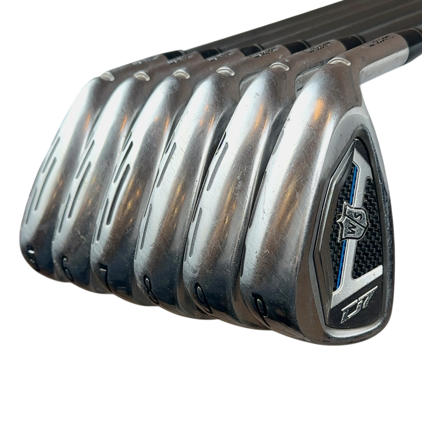 Wilson D7 Jernsæt / 5-PW / Flex Regular / Grafit
