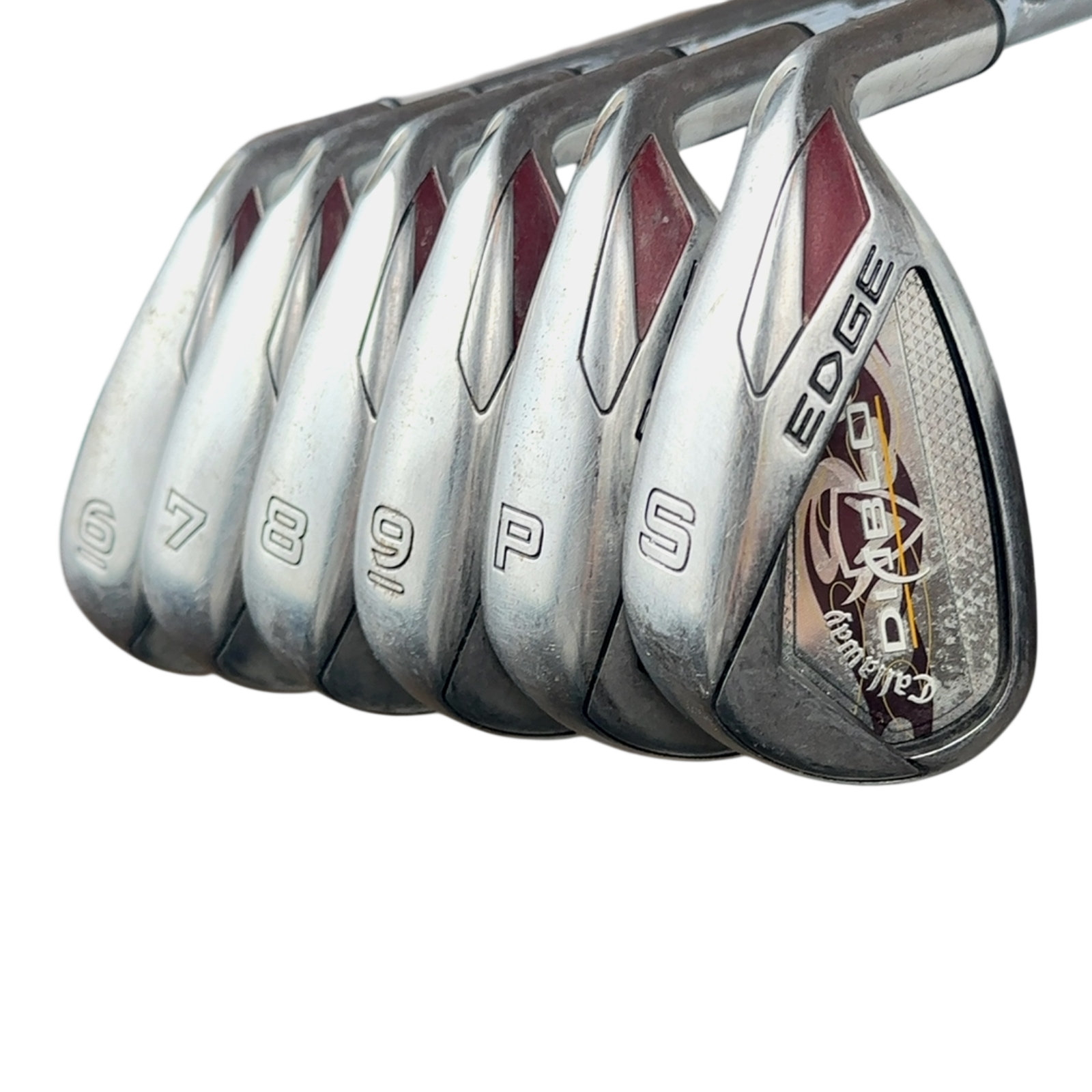 Callaway Diablo Edge Jernsæt / 6-PW+SW / Flex Ladies / Grafit