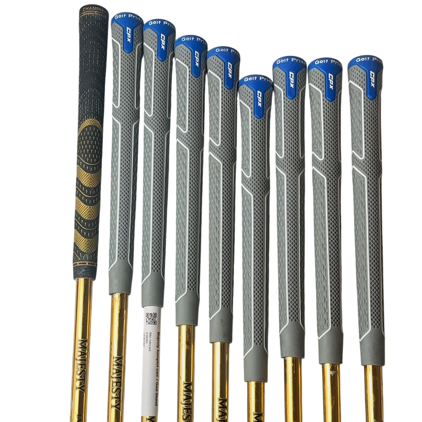 Majesty Prestigo Jernsæt / 5-PW+AW+GW+SW / Flex Regular / Grafit