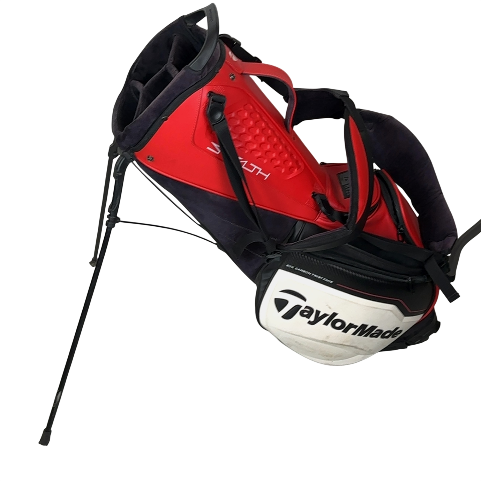 TaylorMade Stealth Golf Bag / 4-Rum / Rød