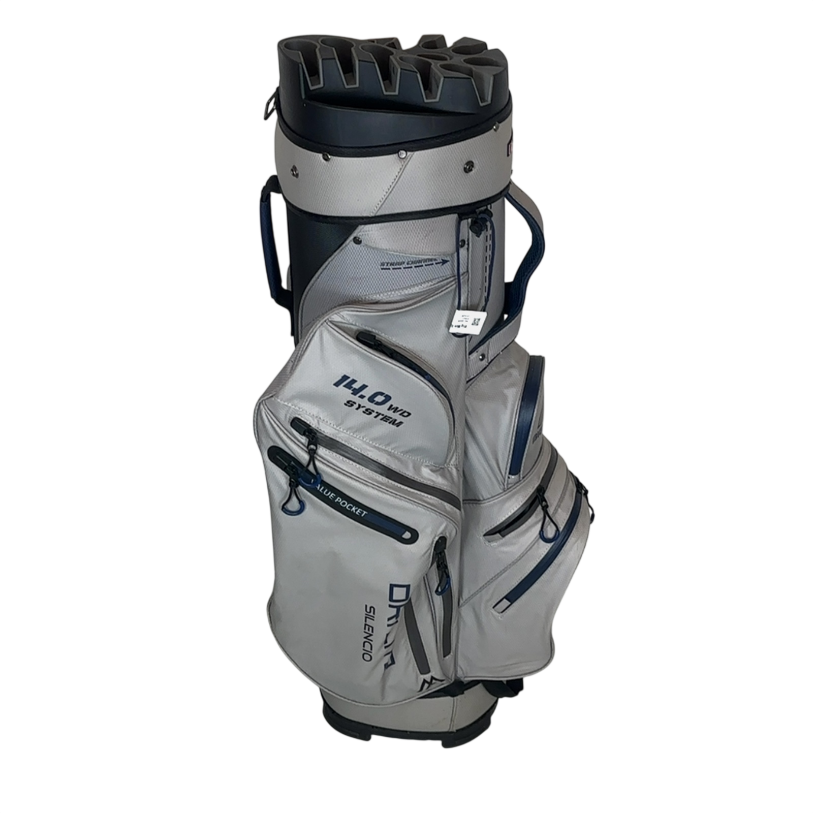 Big Max Dri Lite Silencio Golf Bag / 14-Rum / Grå