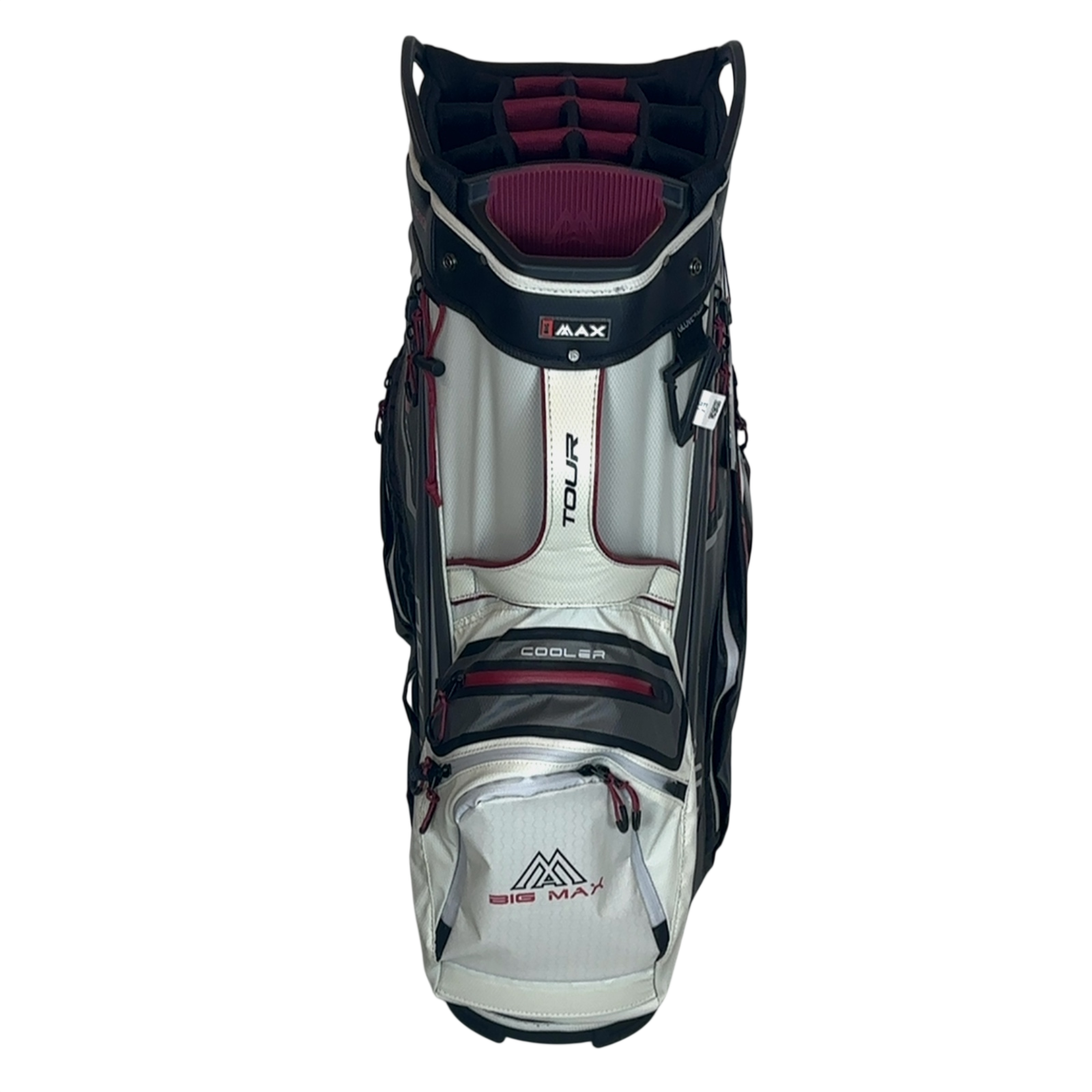 Big Max Dri-Lite Tour Golf Bag / 15-Rum / Grå