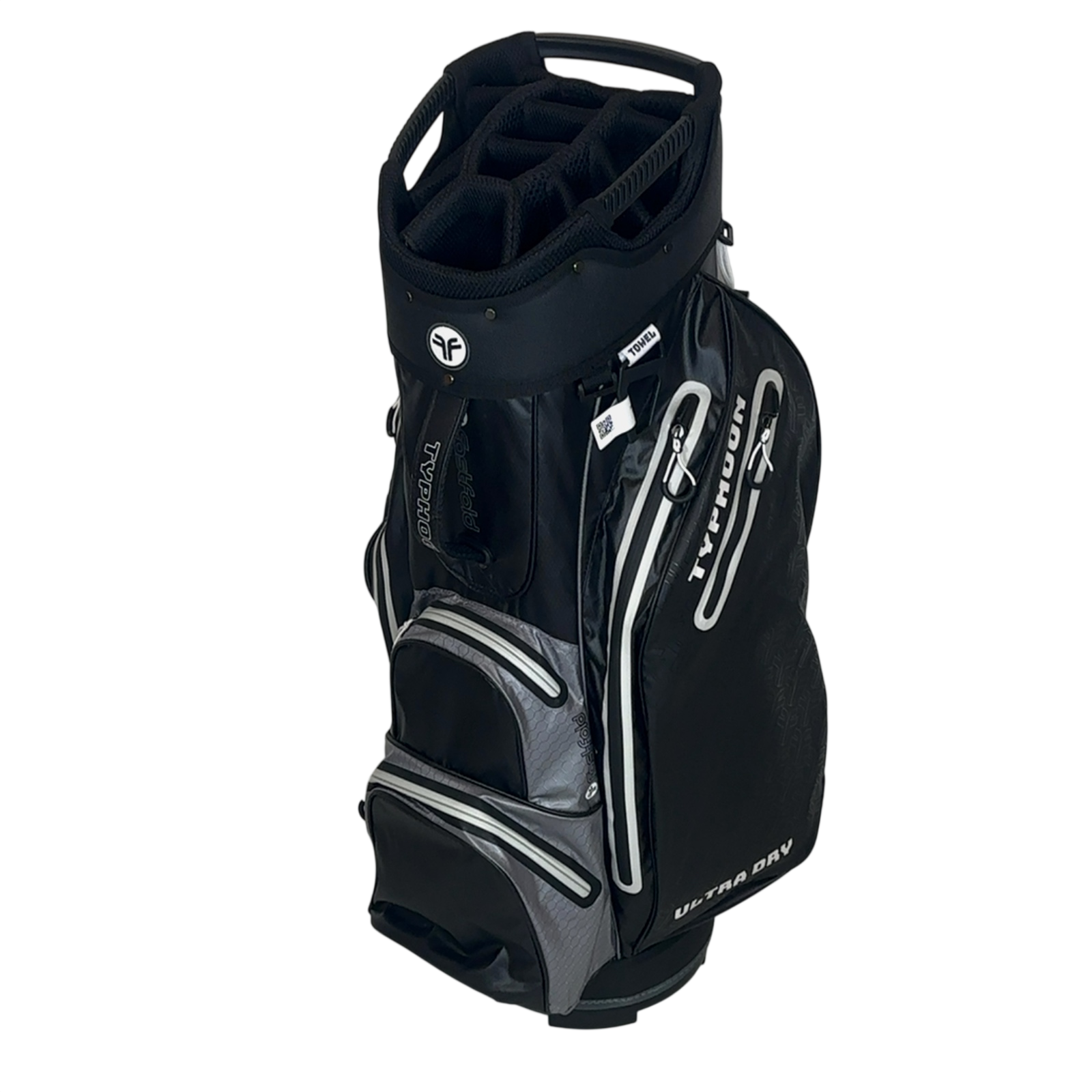 Fastfold Typhoon Golf Bag / 14-Rum / Sort
