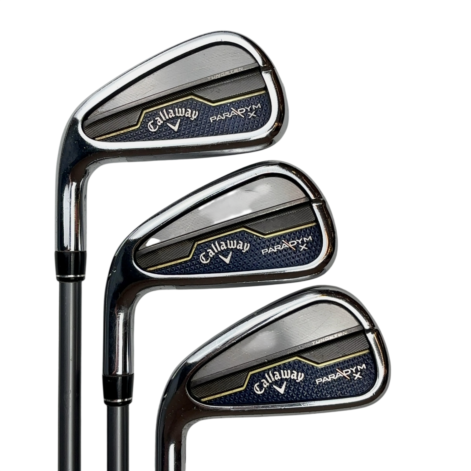Venstre Callaway Paradym X Jernsæt / 5-PW+AW / Flex Regular / Grafit