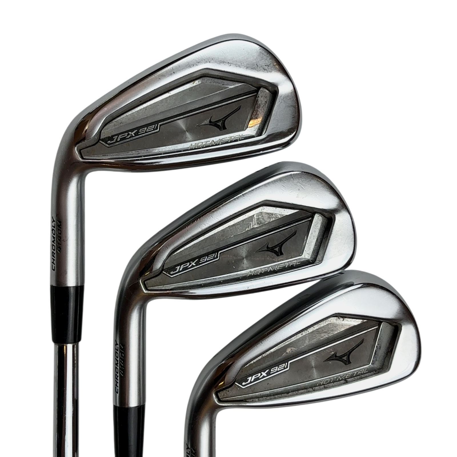 Venstre Mizuno JPX 921 Hot Metal Jernsæt / 4-PW / Flex Stiff / Stål