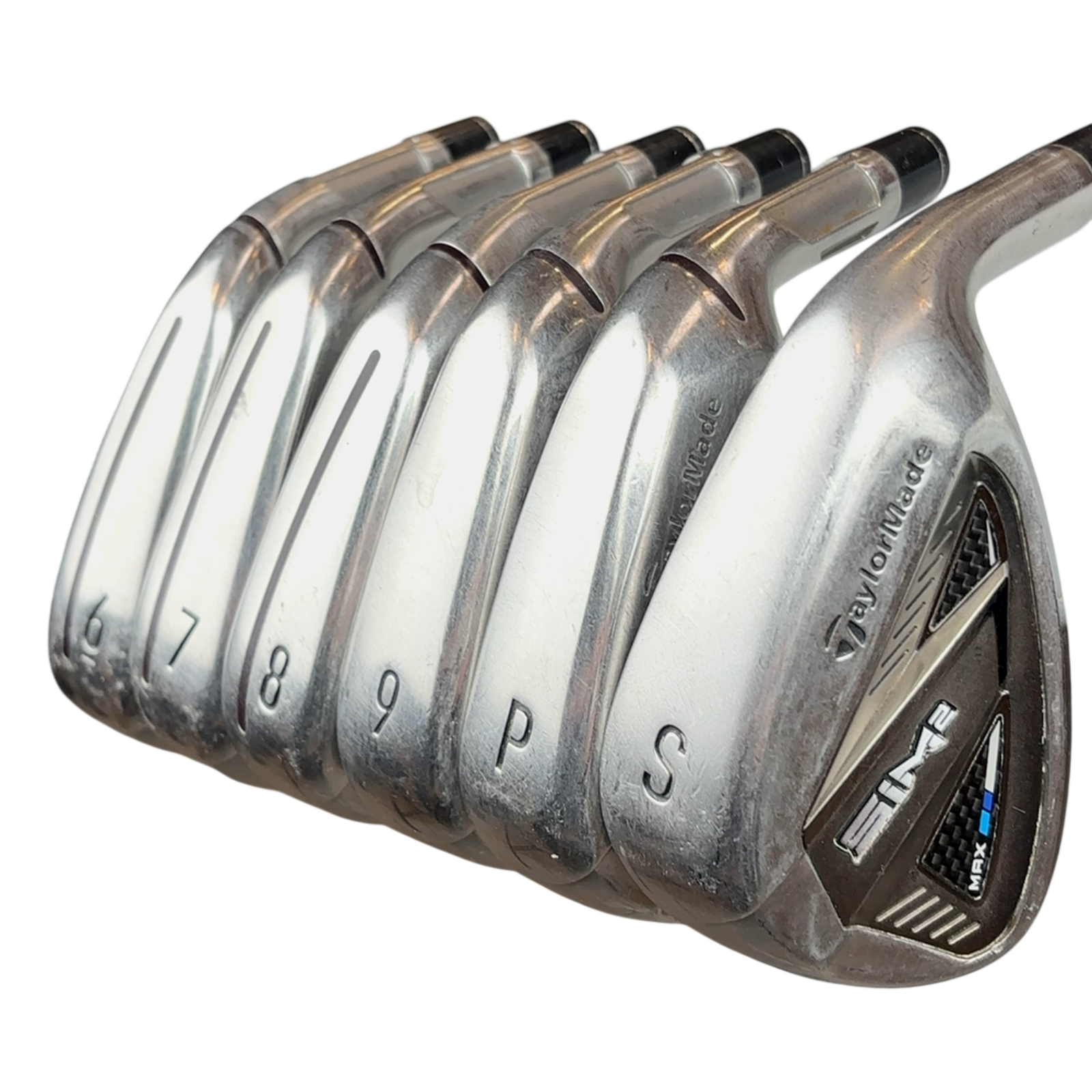 TaylorMade Sim 2 Max Jernsæt / 6-PW+SW / Flex Ladies / Grafit