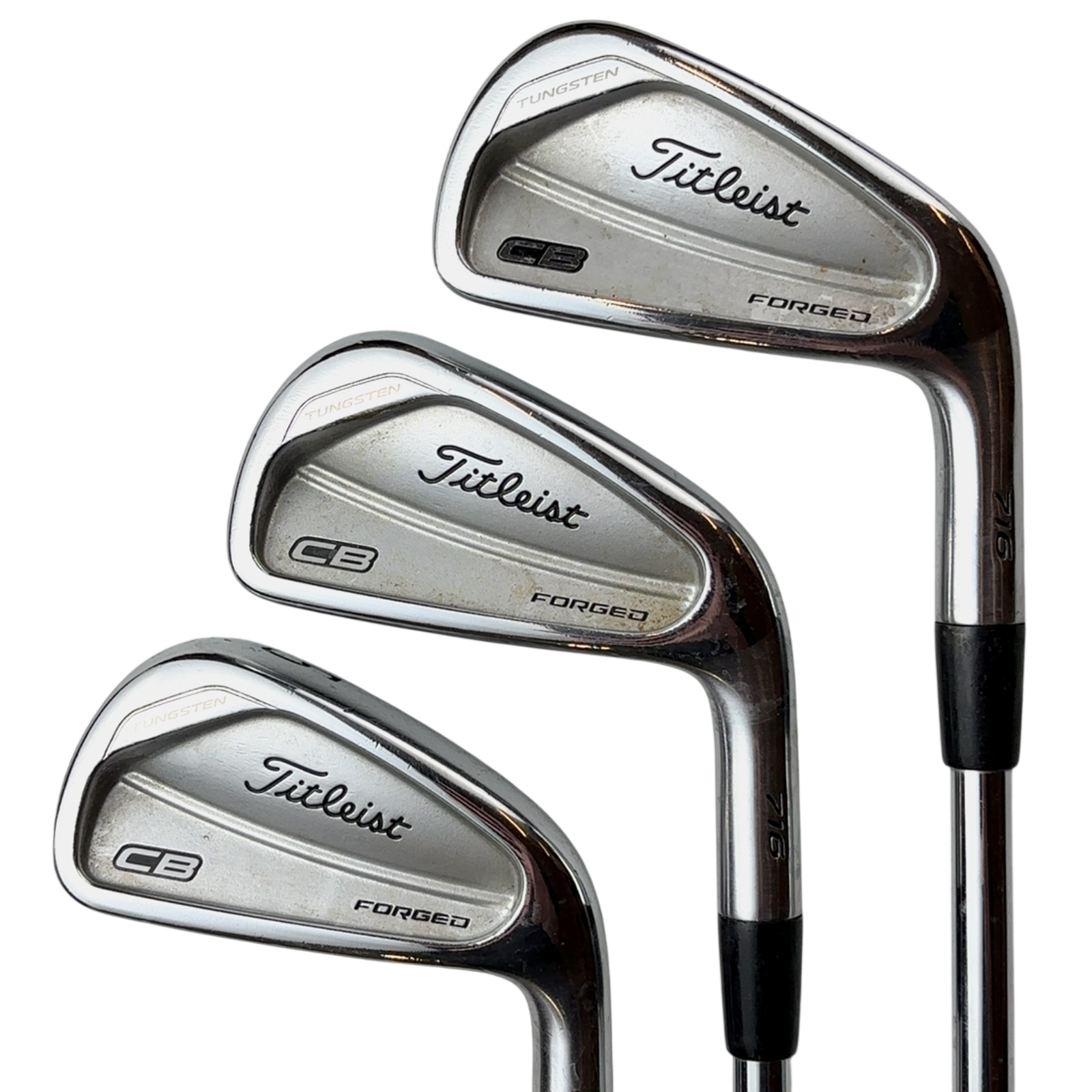 Titleist CB 716 forged Jernsæt / 3-PW / Flex X-Stiff / Stål