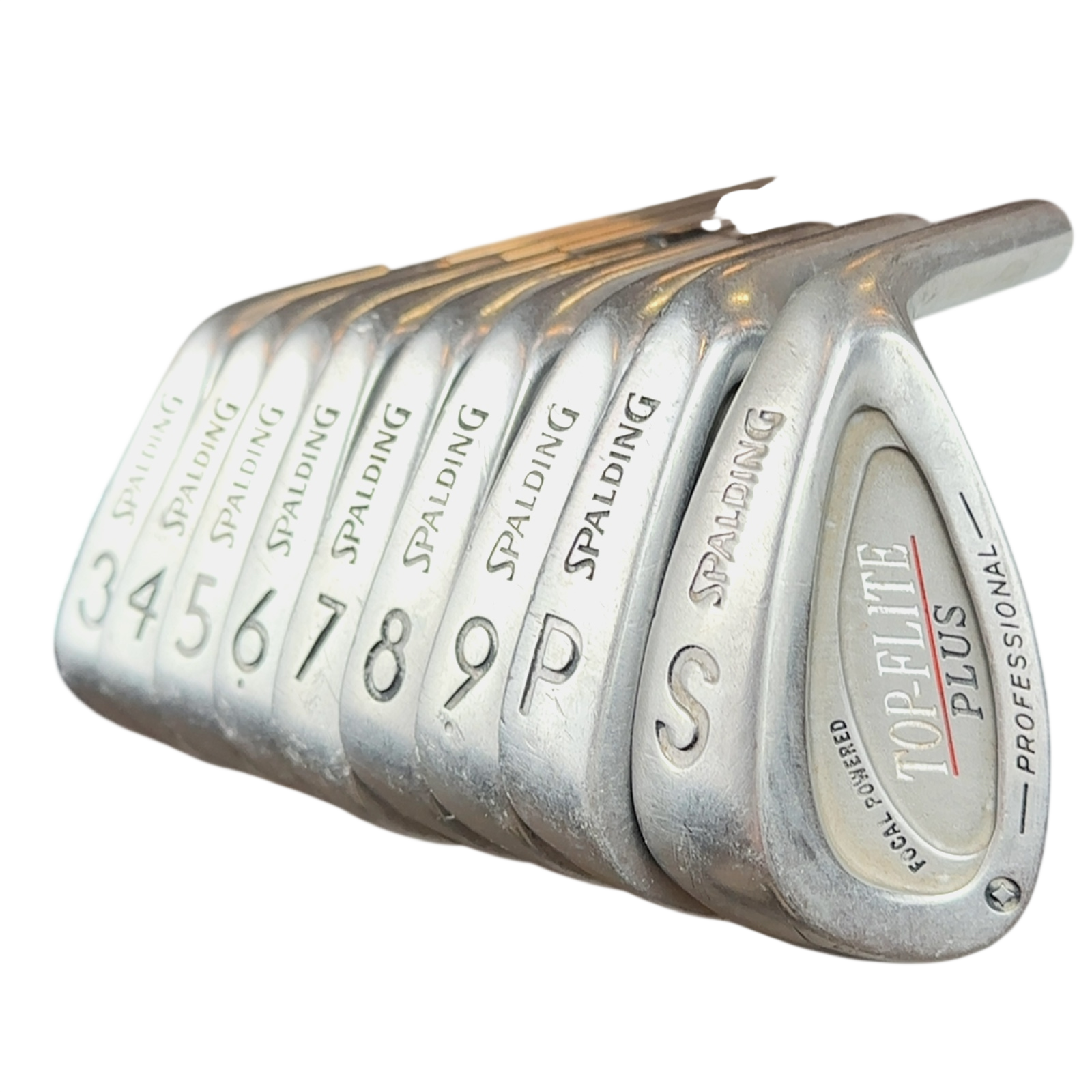 TopFlite Plus Jernsæt / 3-PW+SW / Flex Regular / Stål