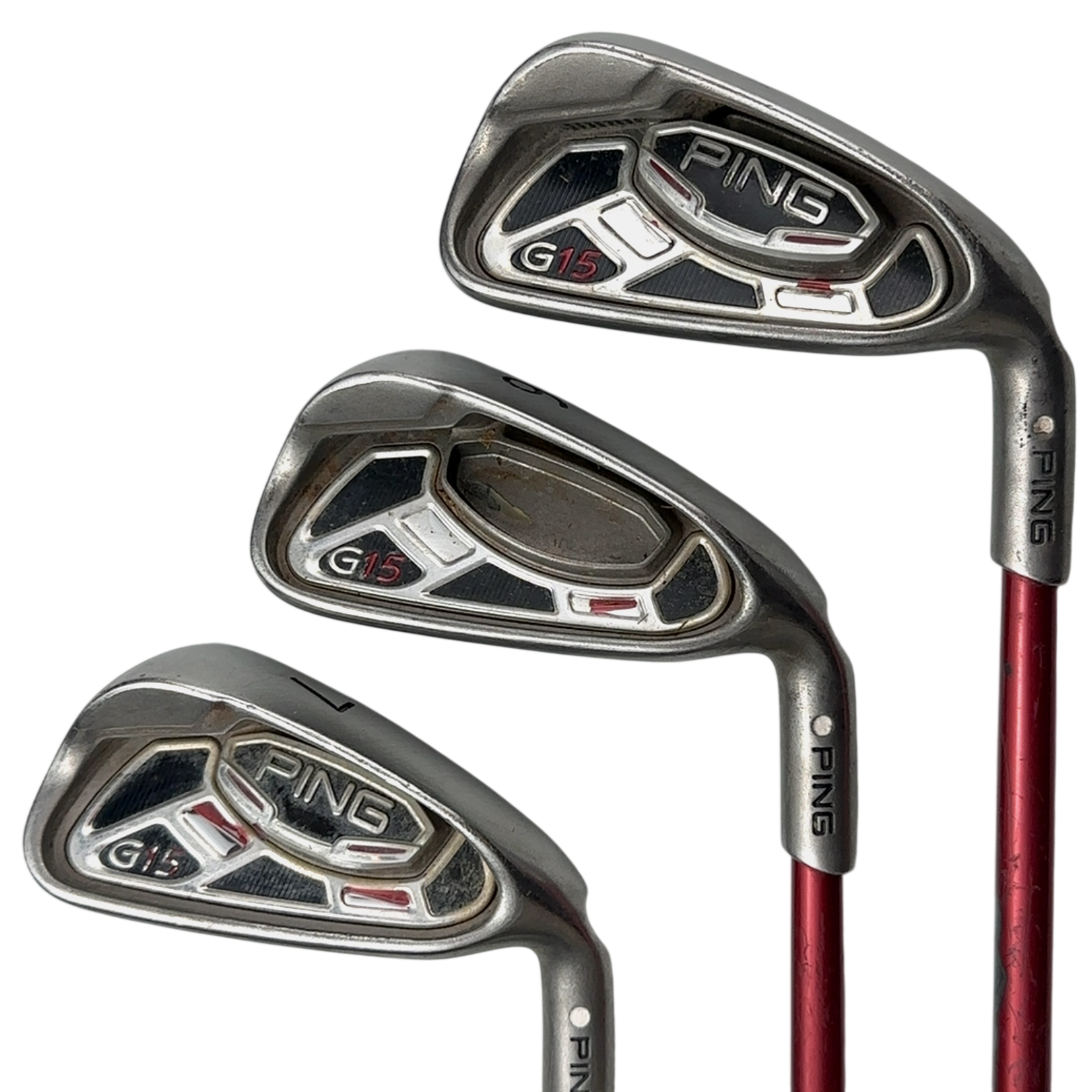 PING G15 Jernsæt / 5-PW+GW+SW / Flex Regular / Grafit