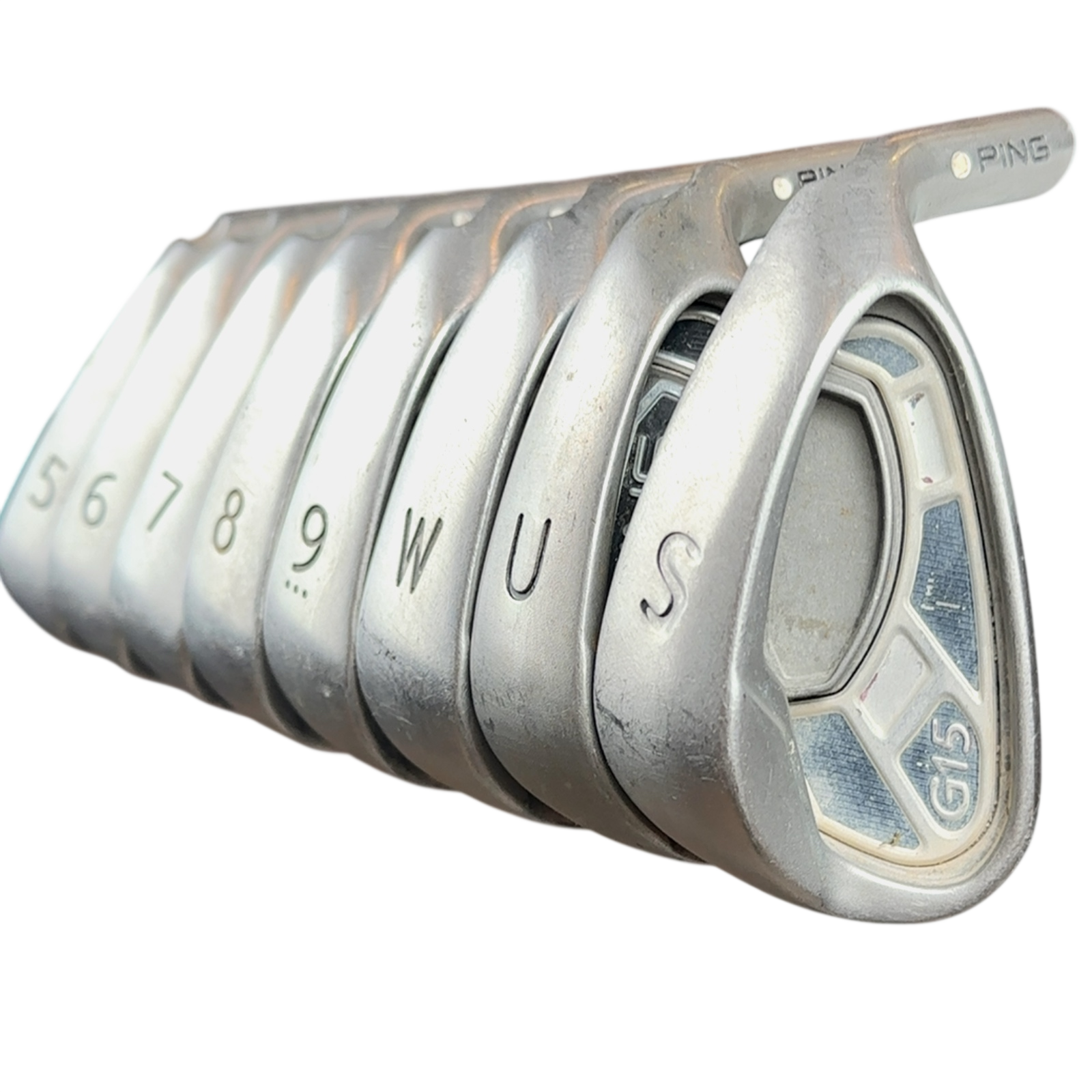 PING G15 Jernsæt / 5-PW+GW+SW / Flex Regular / Grafit
