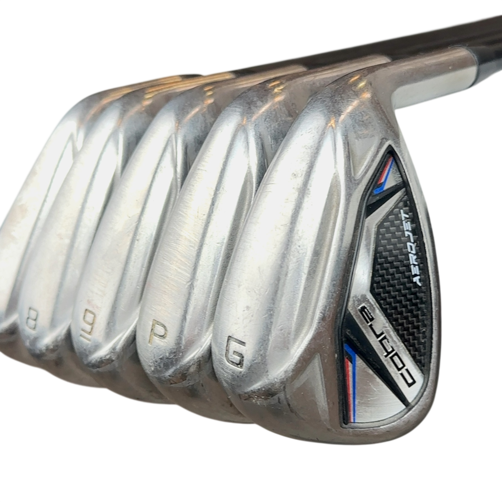 Cobra AeroJet Jernsæt / 7-PW+GW / Flex Regular / Grafit