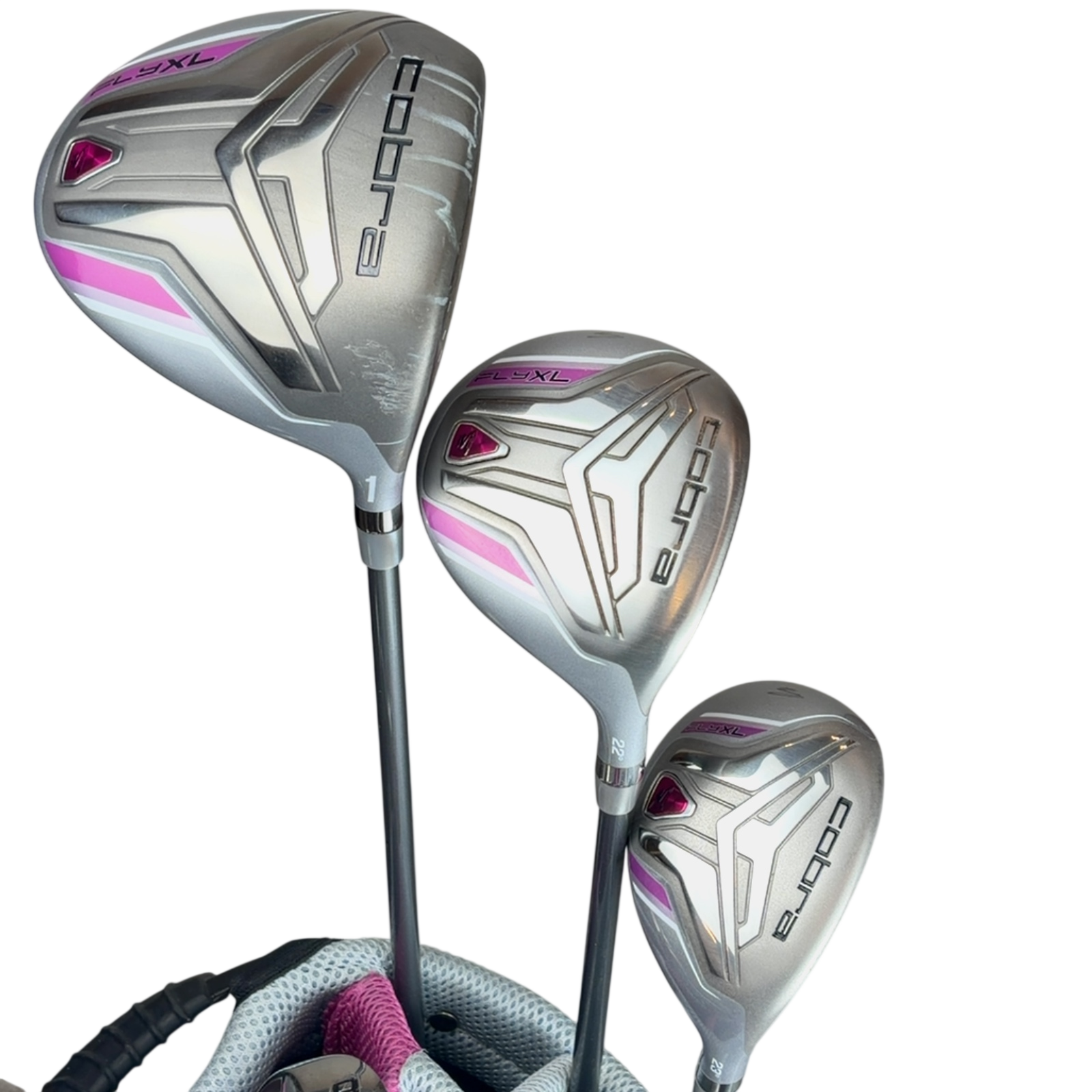 Cobra Fly XL Komplet Sæt Med Bag / 7-PW+SW / Flex Ladies / Grafit