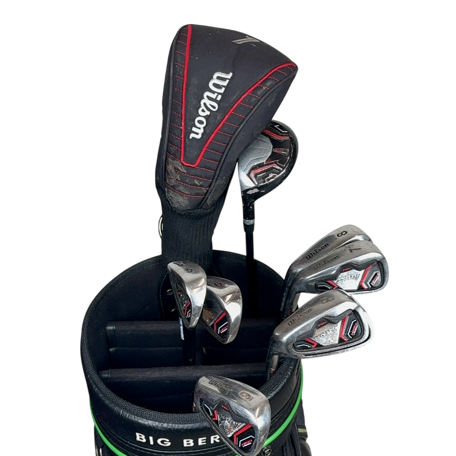 Venstre Wilson Prostaff HL Komplet Sæt Uden Bag / 5-PW+SW / Flex Regular / Grafit