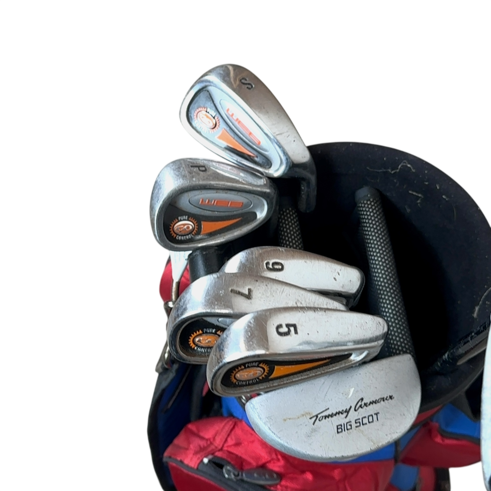 GO Web Complete Set With Bag / 5+7+9+PW+SW / Flex Junior / Graphite