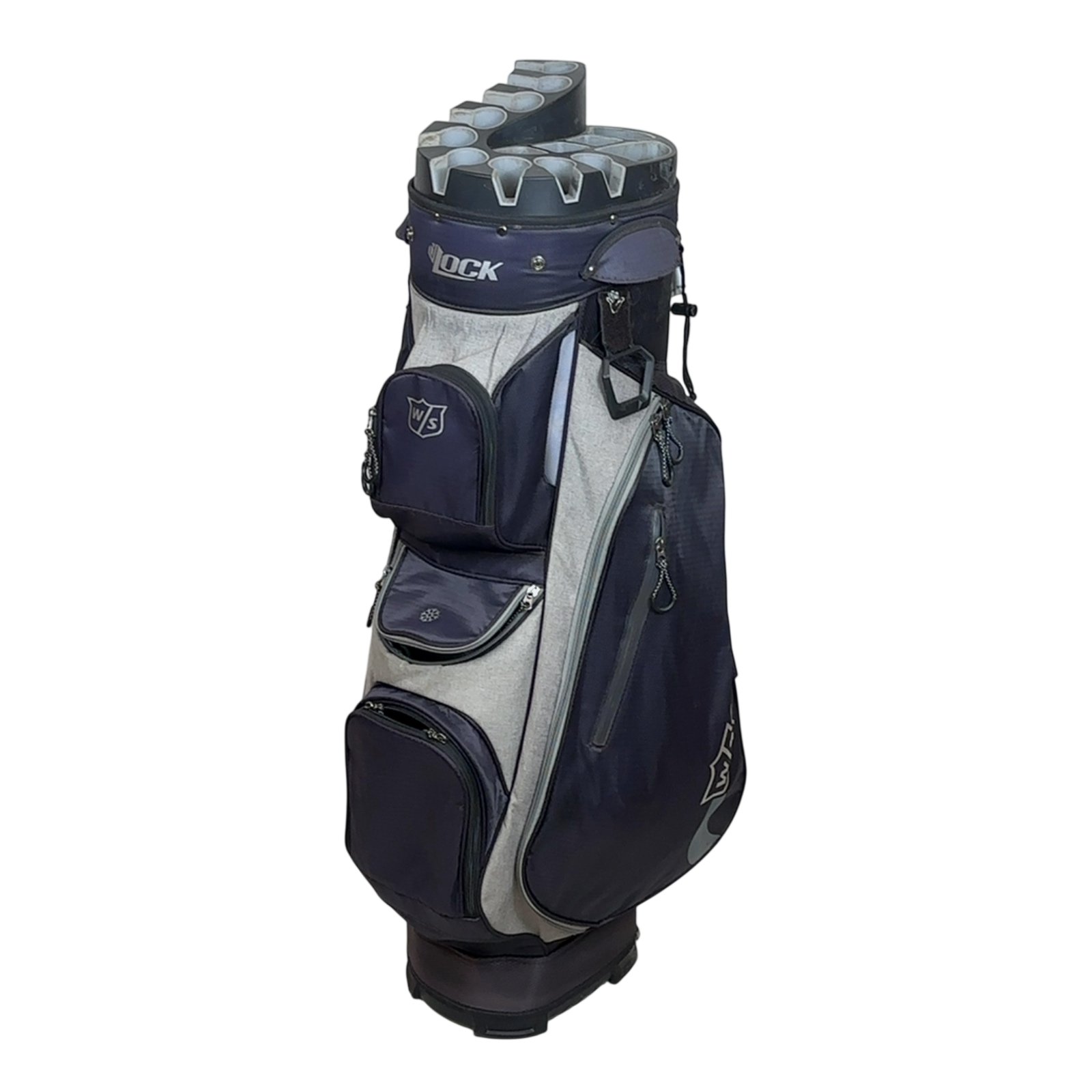 Wilson Staff Ilock Golf Bag / 14-Rum / Sort