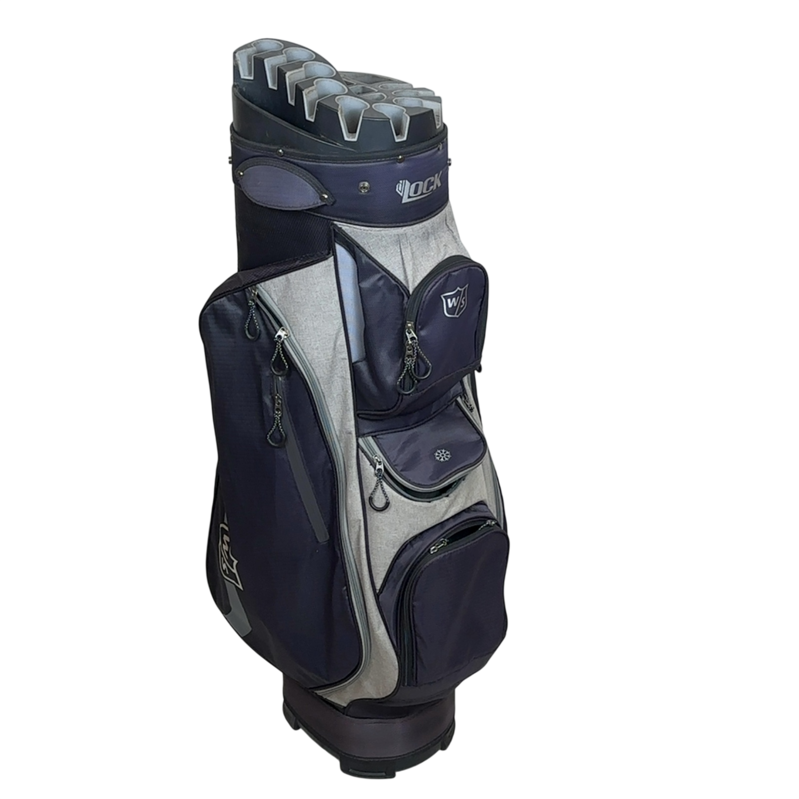 Wilson Staff Ilock Golf Bag / 14-Rum / Sort