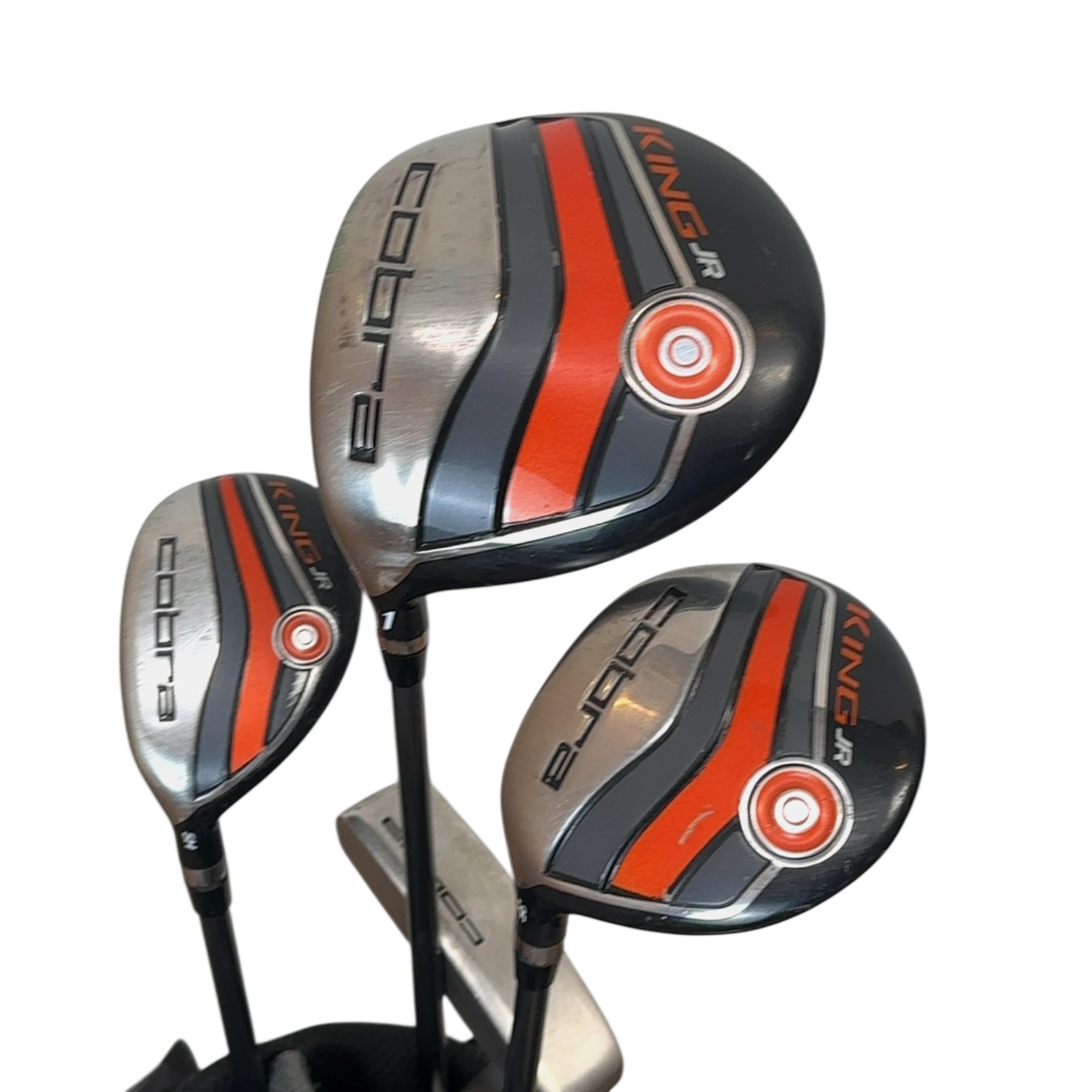 Venstre Cobra King Jr. Komplet Sæt Med Bag / 7+9+SW / Flex Junior / g