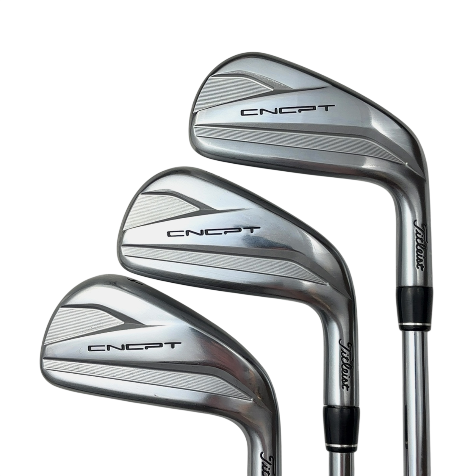 Titleist CNCPT Jernsæt / 3-PW+GW / Flex Stiff / Stål