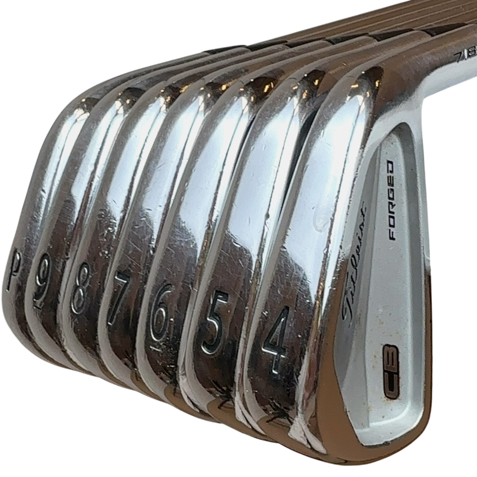 Titleist CB 718 Jernsæt / 4-PW / Flex X-Stiff / Stål
