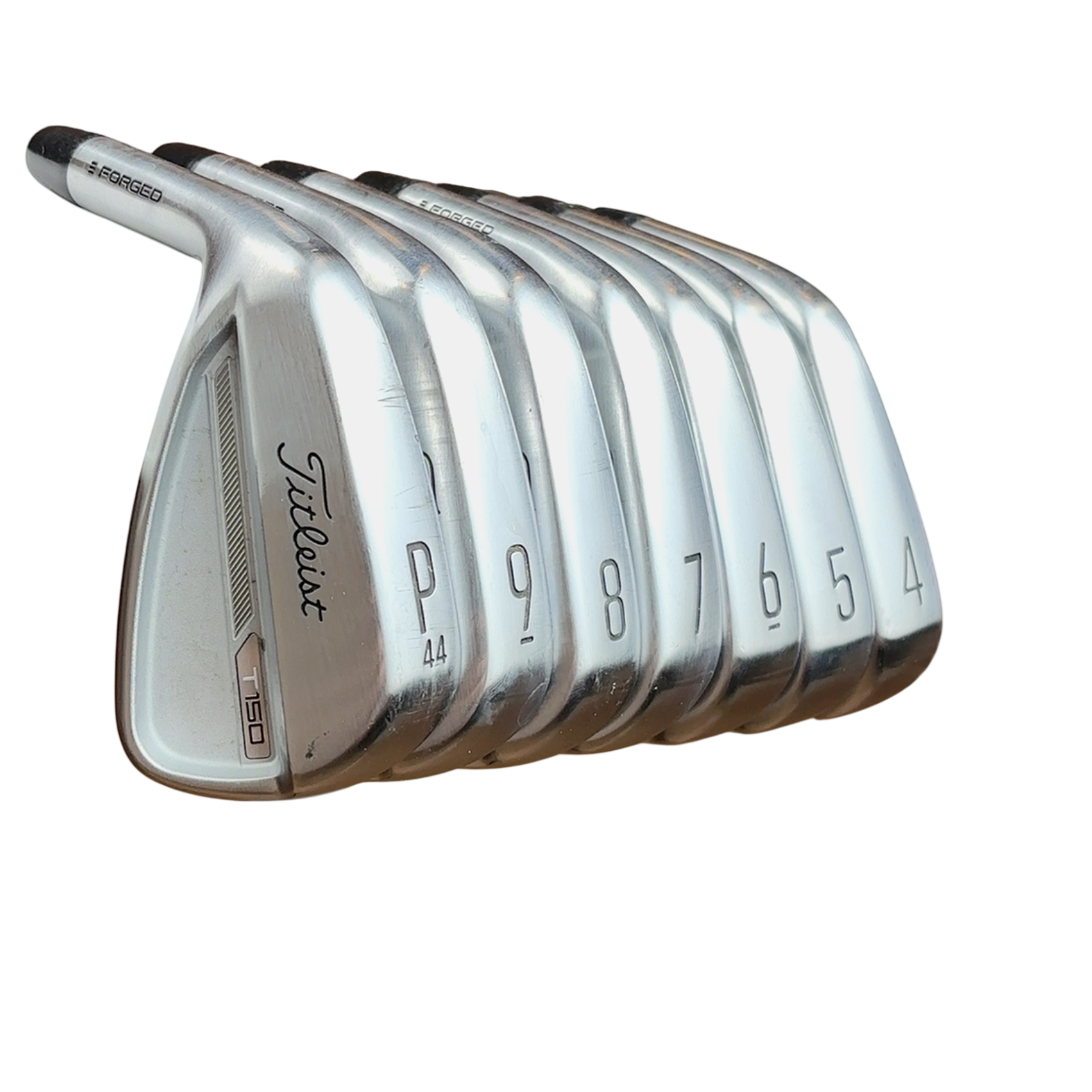 Venstre Titleist T150 Jernsæt / 4-PW / Flex Stiff / Stål