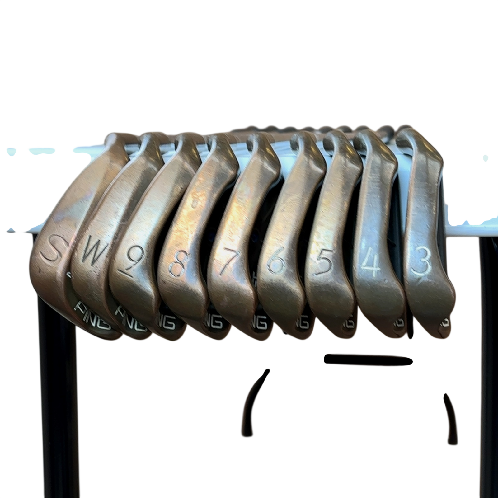 PING LST Jernsæt / 3-PW+SW / Flex Stiff / Stål
