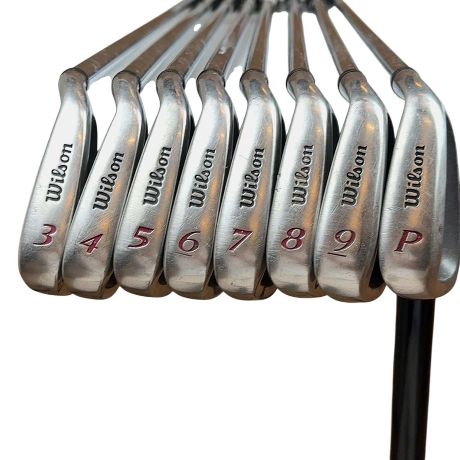 Wilson Deep Red Jernsæt / 3-PW / Flex Regular / Stål