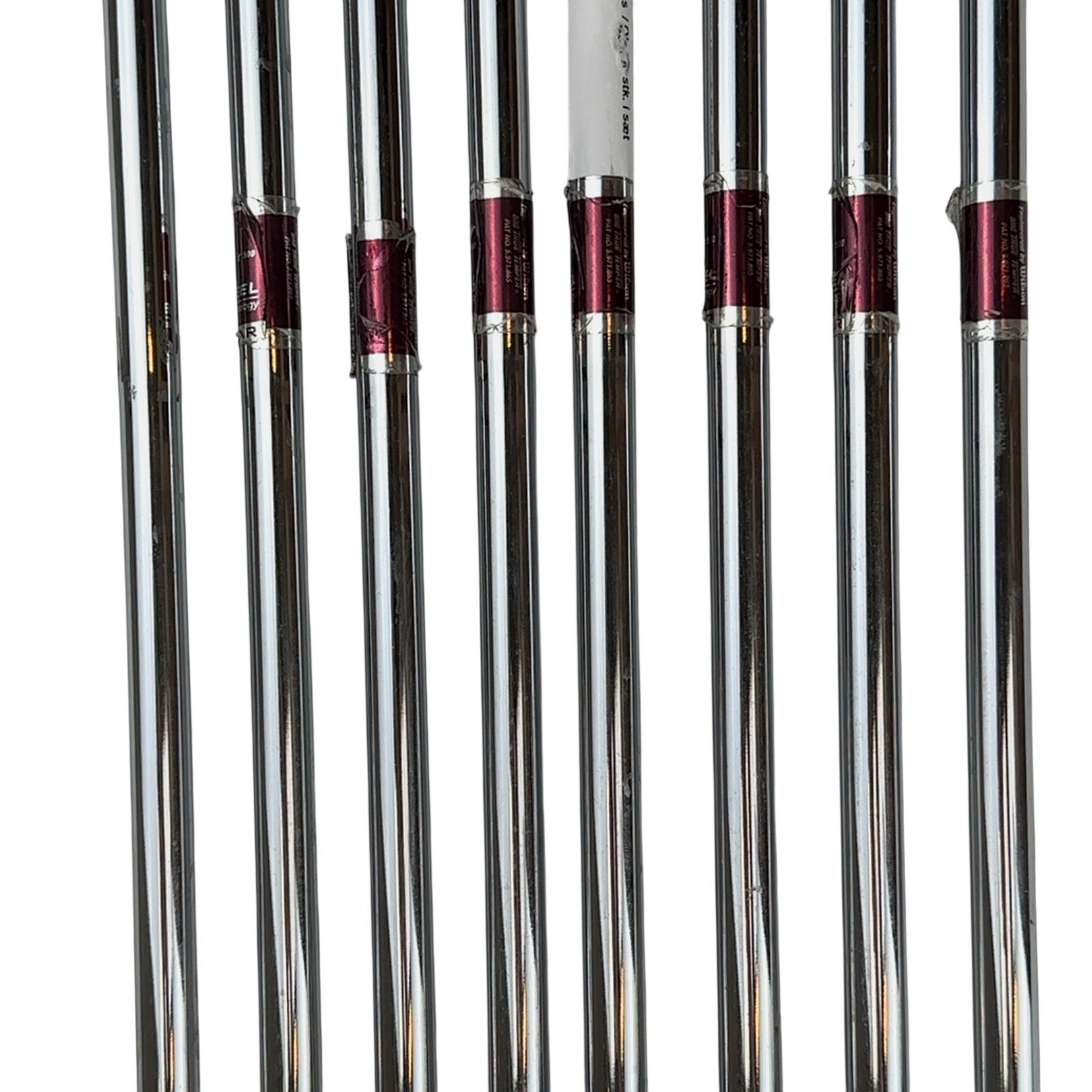Wilson Deep Red Jernsæt / 3-PW / Flex Regular / Stål