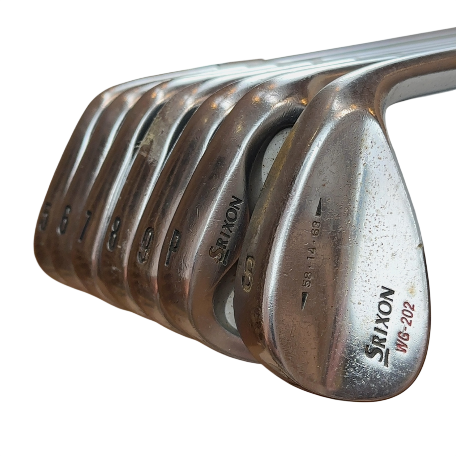 Srixon I-302 Jernsæt / 5-PW+GW+SW / Flex Stiff / Stål