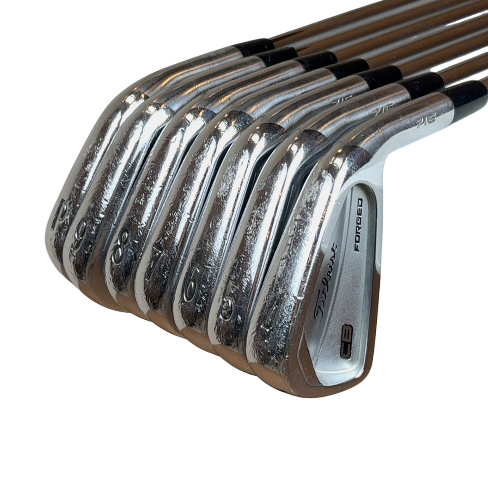 Titleist CB 716 forged Jernsæt / 4-PW / Flex Stiff / Stål